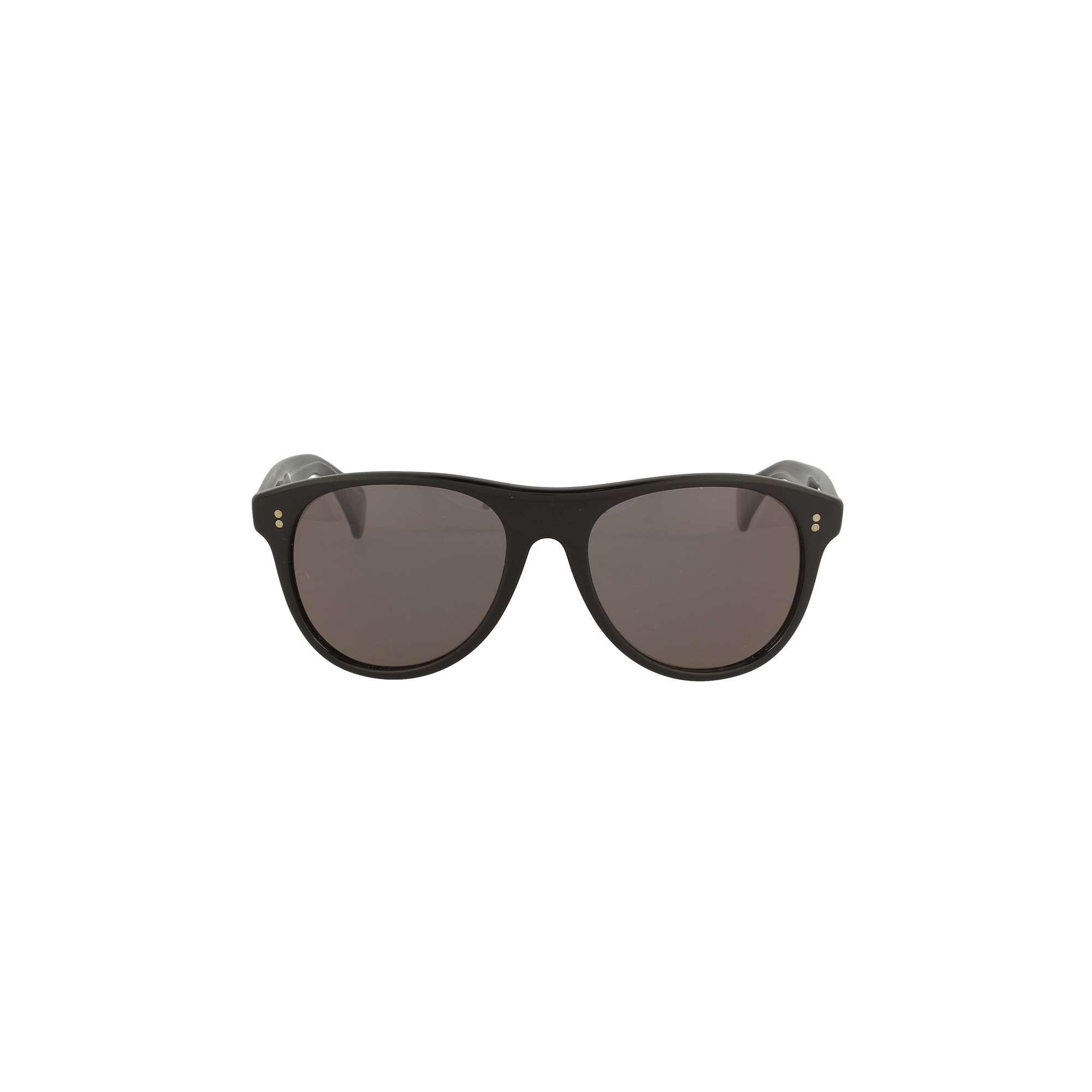 Giorgio Armani Metal Sunglasses in Black - Lyst