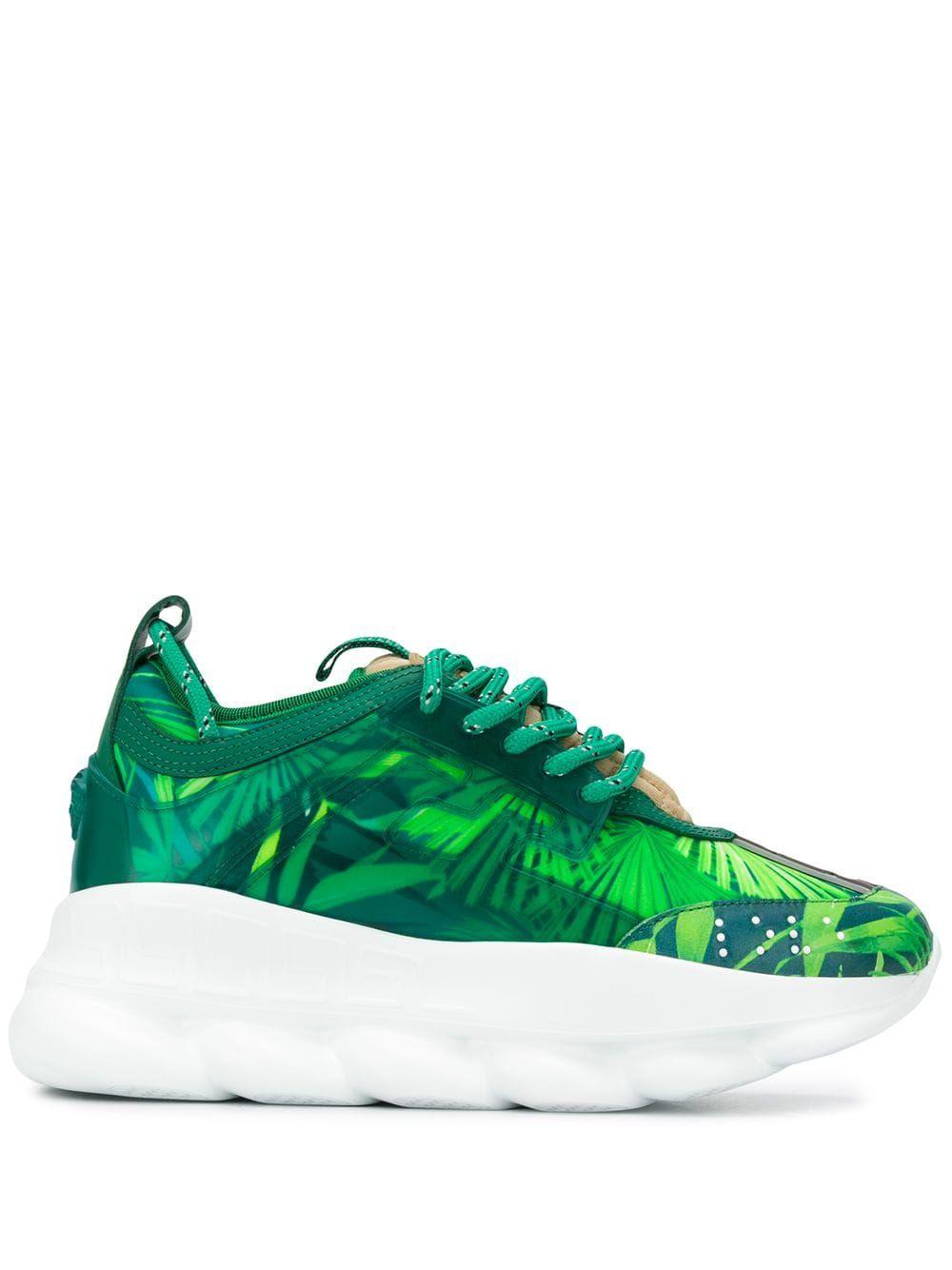 versace chain reaction neon green