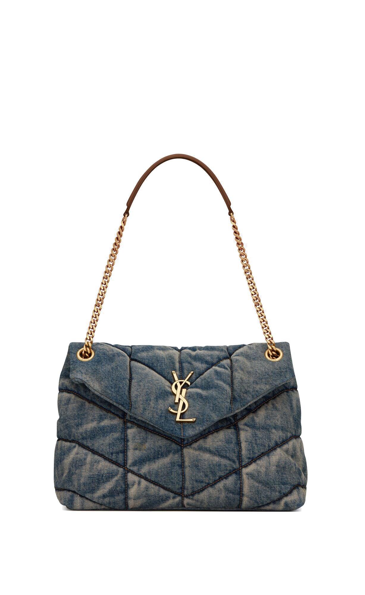 saint laurent lou shoulder bolsa