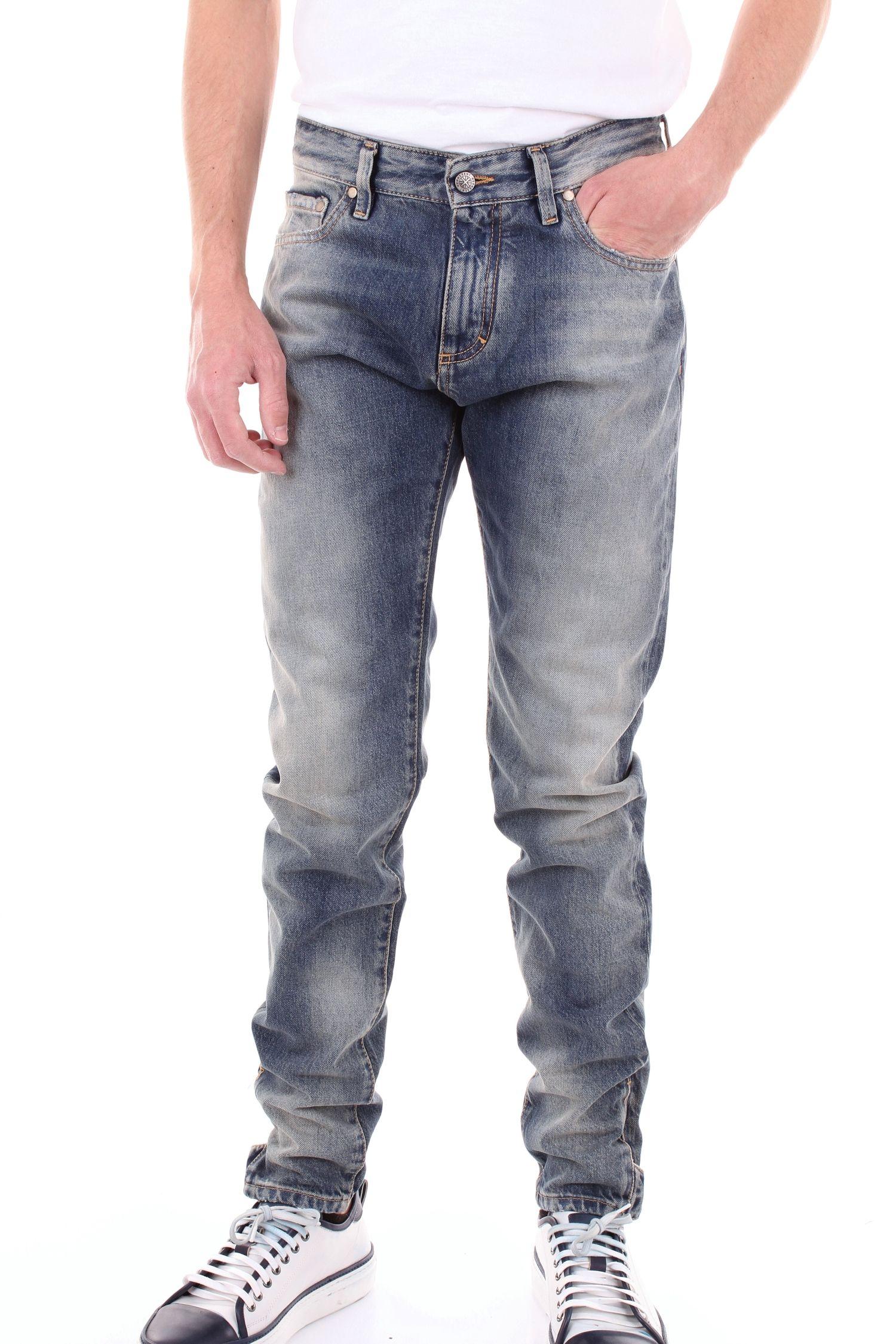 Represent Blue Cotton Jeans for Men Lyst