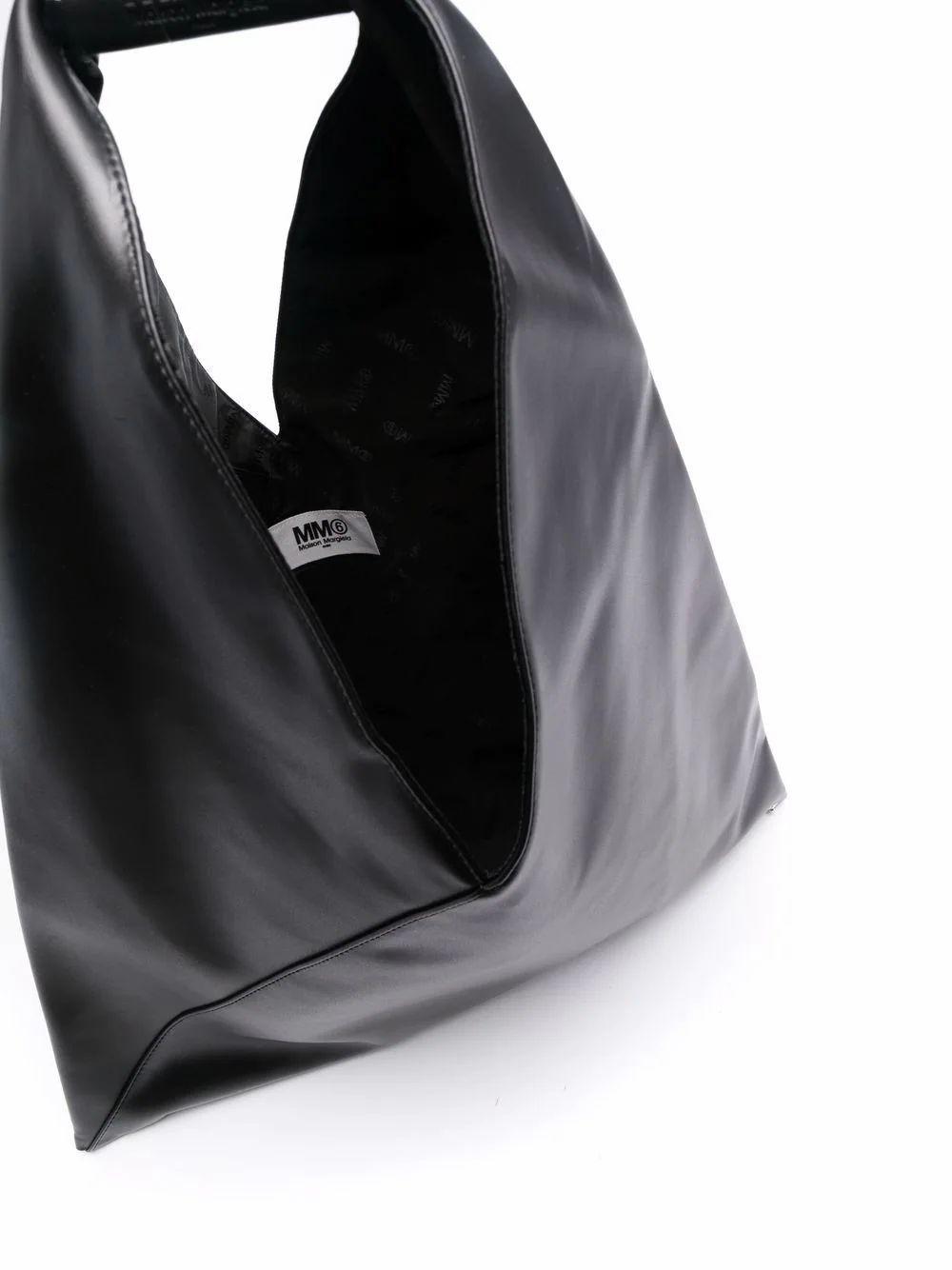 Maison Margiela Japanese Vegan Leather Tote Bag in Black | Lyst