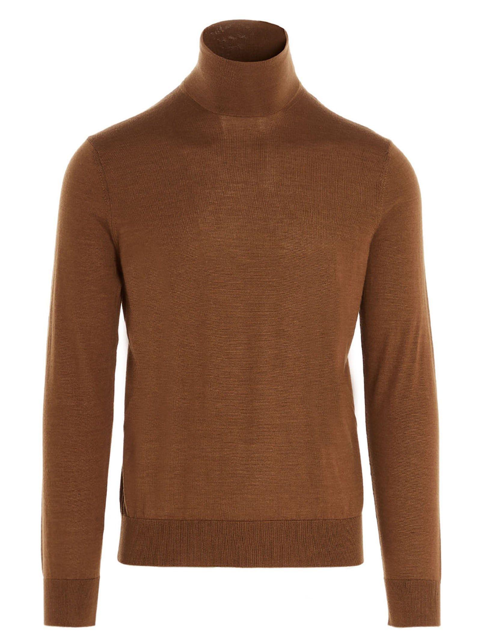 Ermenegildo Zegna Sweater in Brown for Men - Lyst