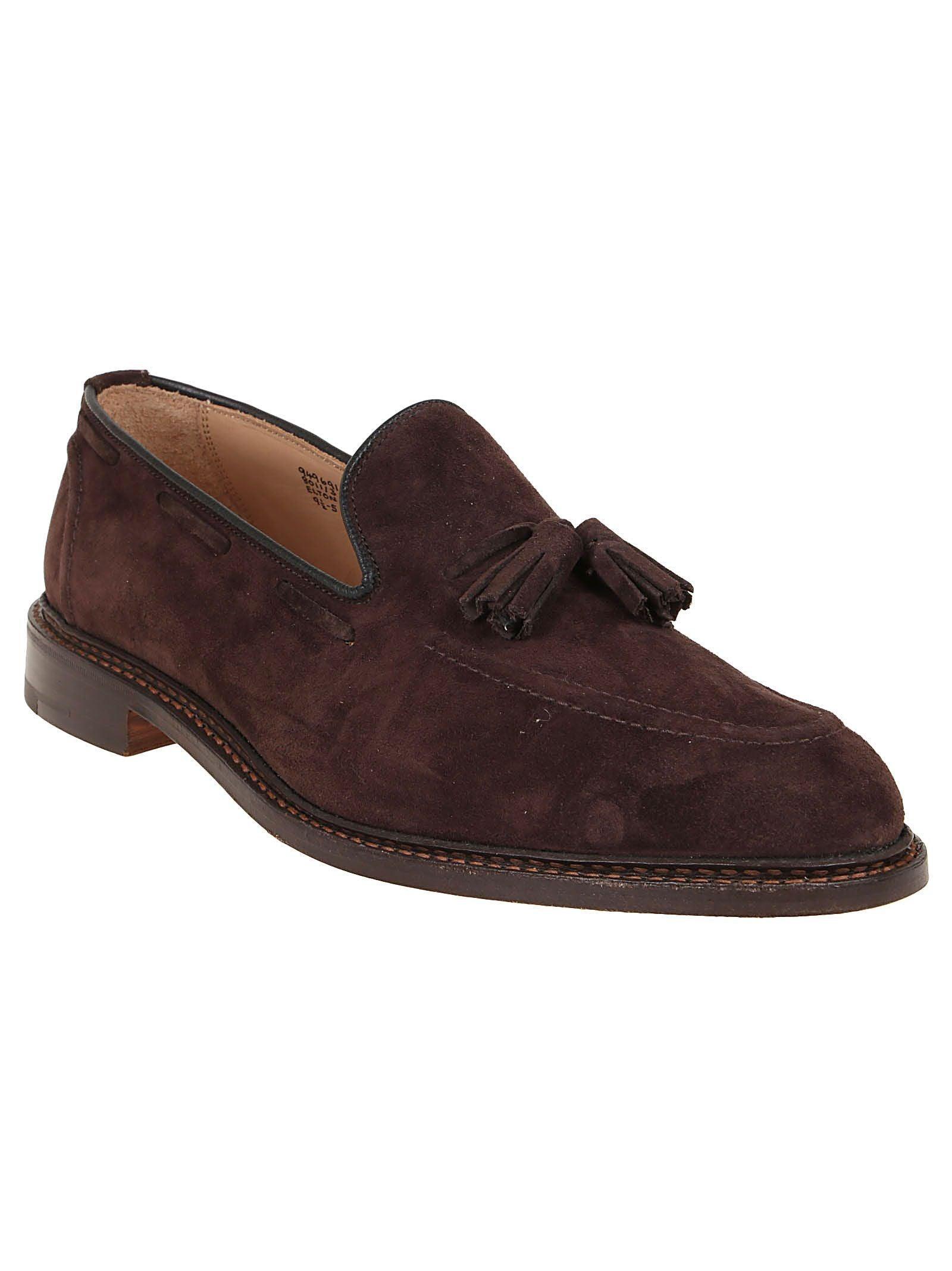 Suede Loafers in Brown for Men 