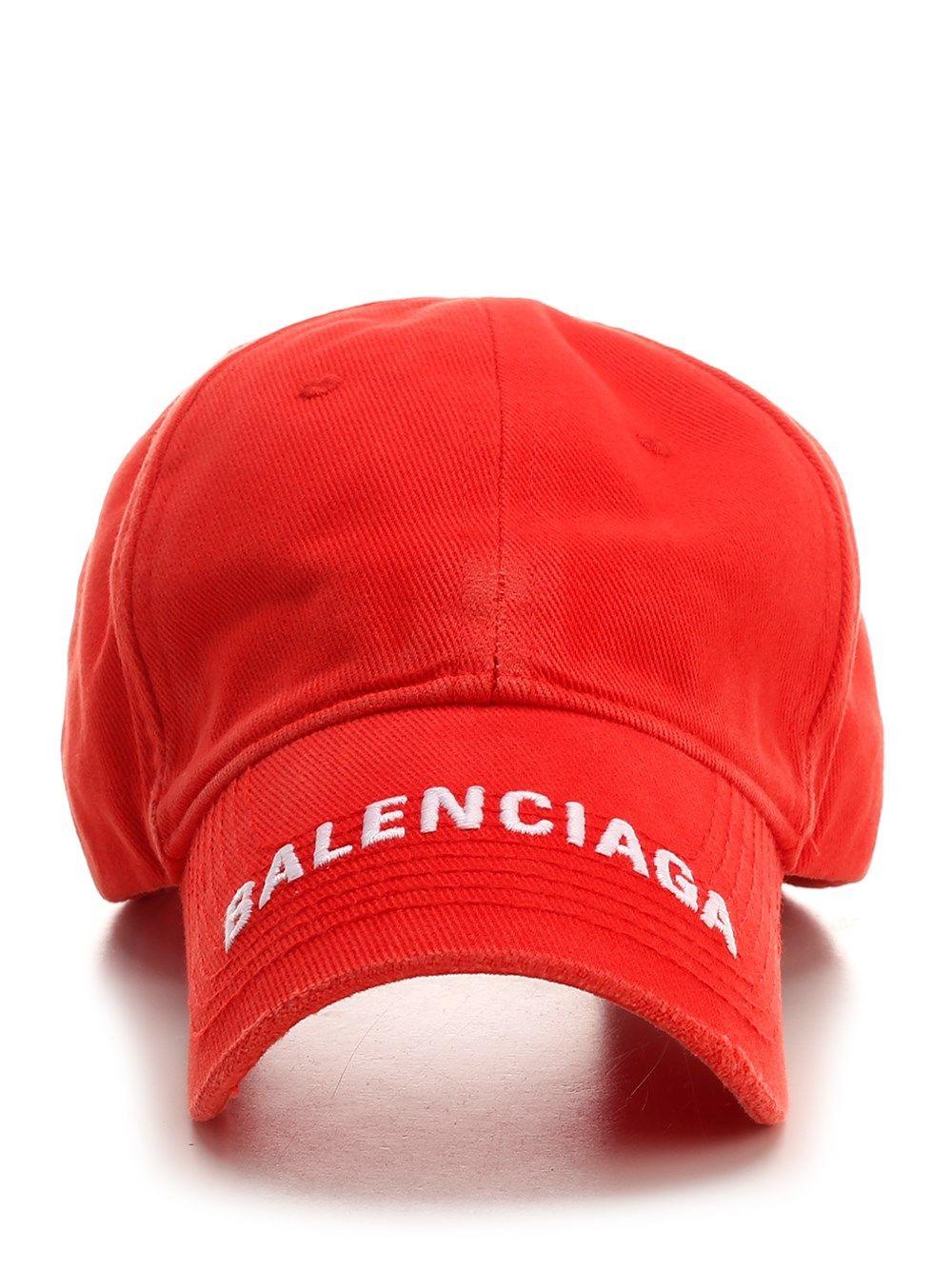 Balenciaga Hat in Red for Men - Save 41% | Lyst