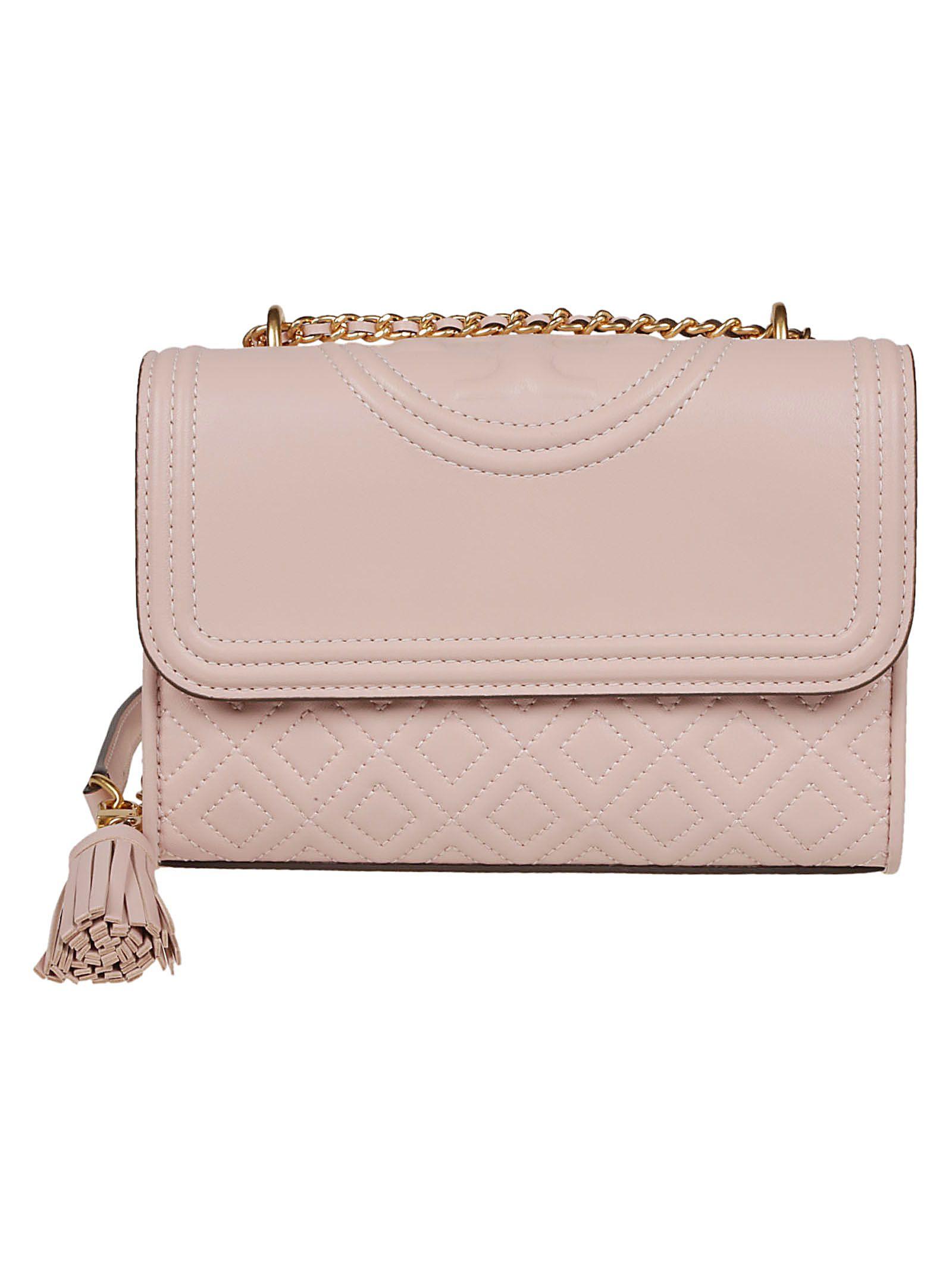 Tory Burch Pink Leather Shoulder Bag Lyst