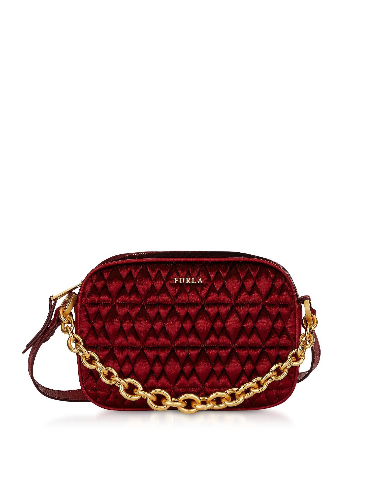 furla velvet bag