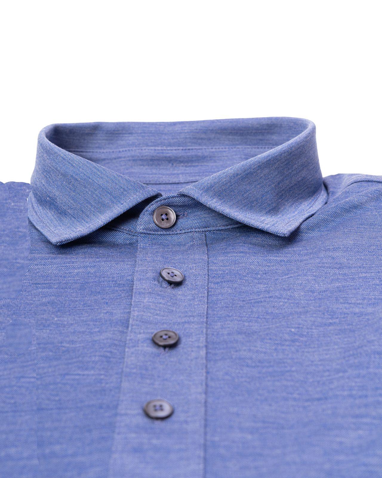 Zegna Zegna Polo Shirt in Blue for Men Lyst