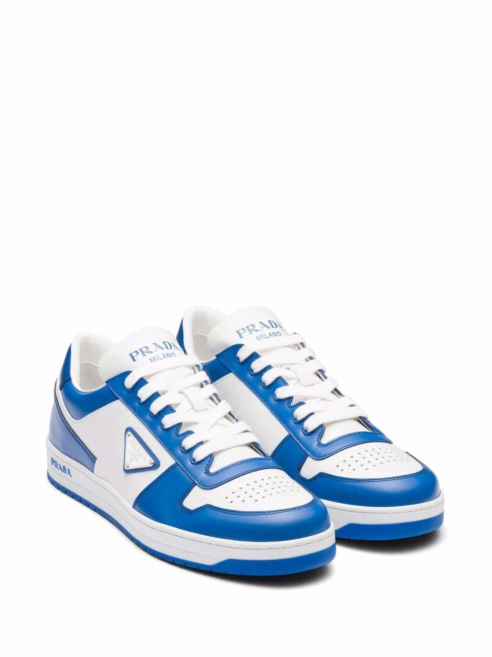 prada light blue sneakers