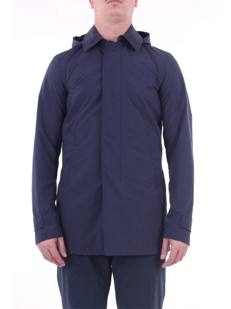 Herno Synthetic Polyester Trench Coat in Blue for Men Lyst