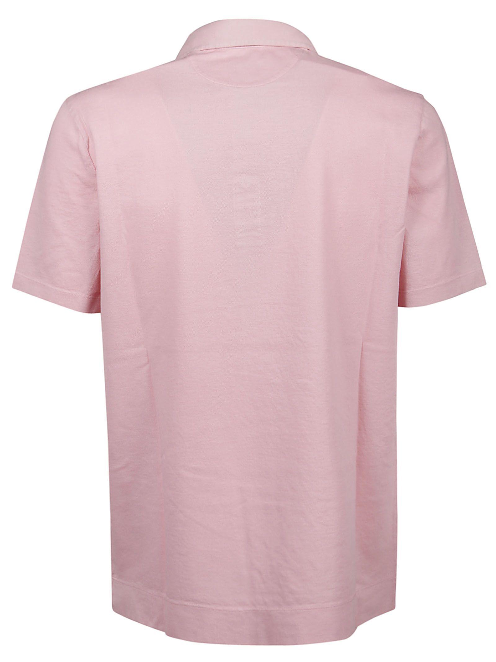Ballantyne White Other Materials Polo Shirt in Pink for Men | Lyst