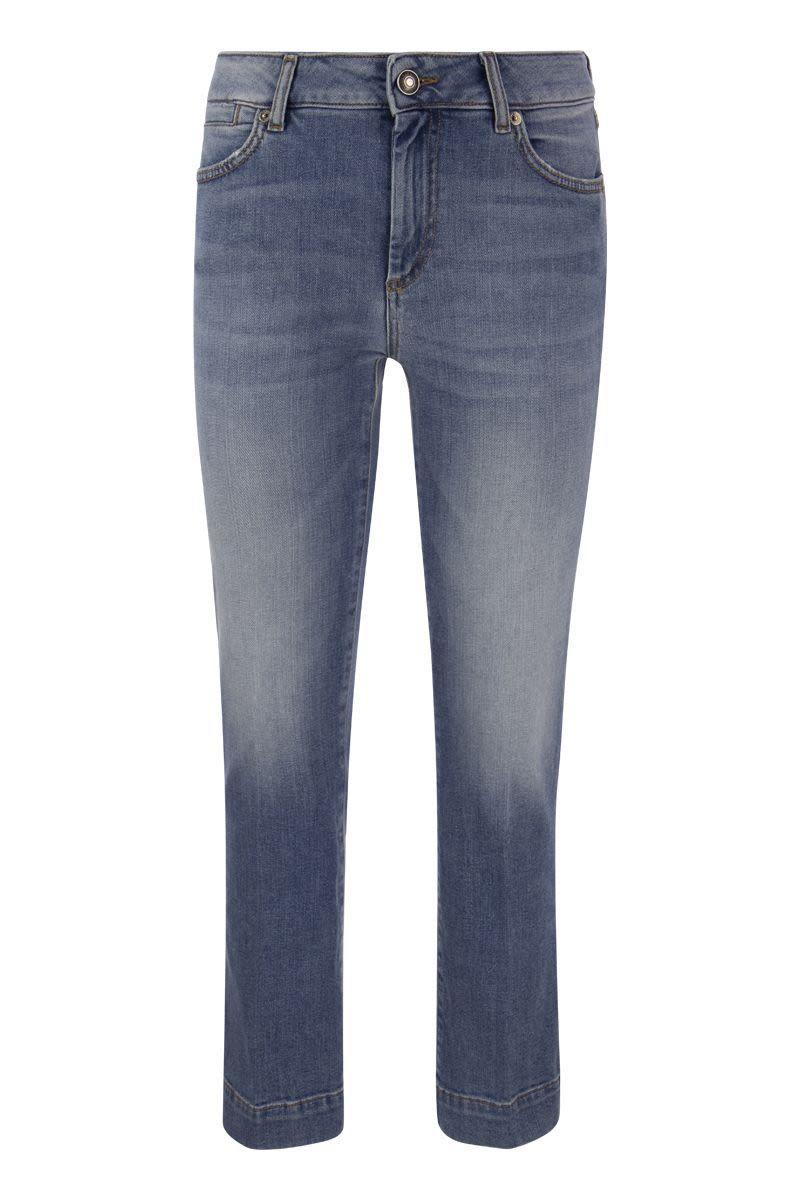 Sportmax Mexico - Low Waist Mini Flare Jeans in Blue | Lyst