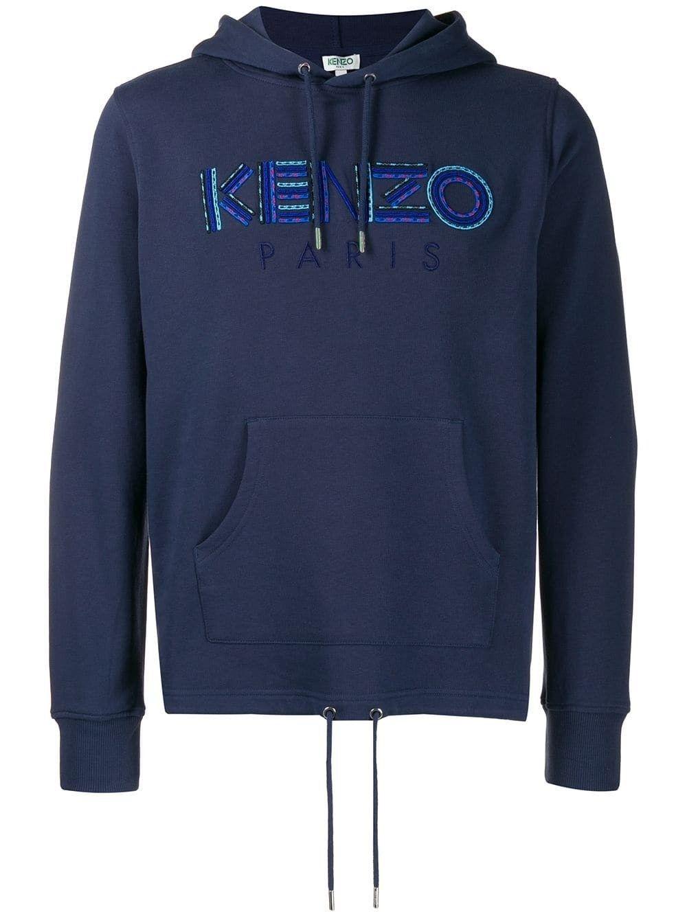 kenzo blue hoodie