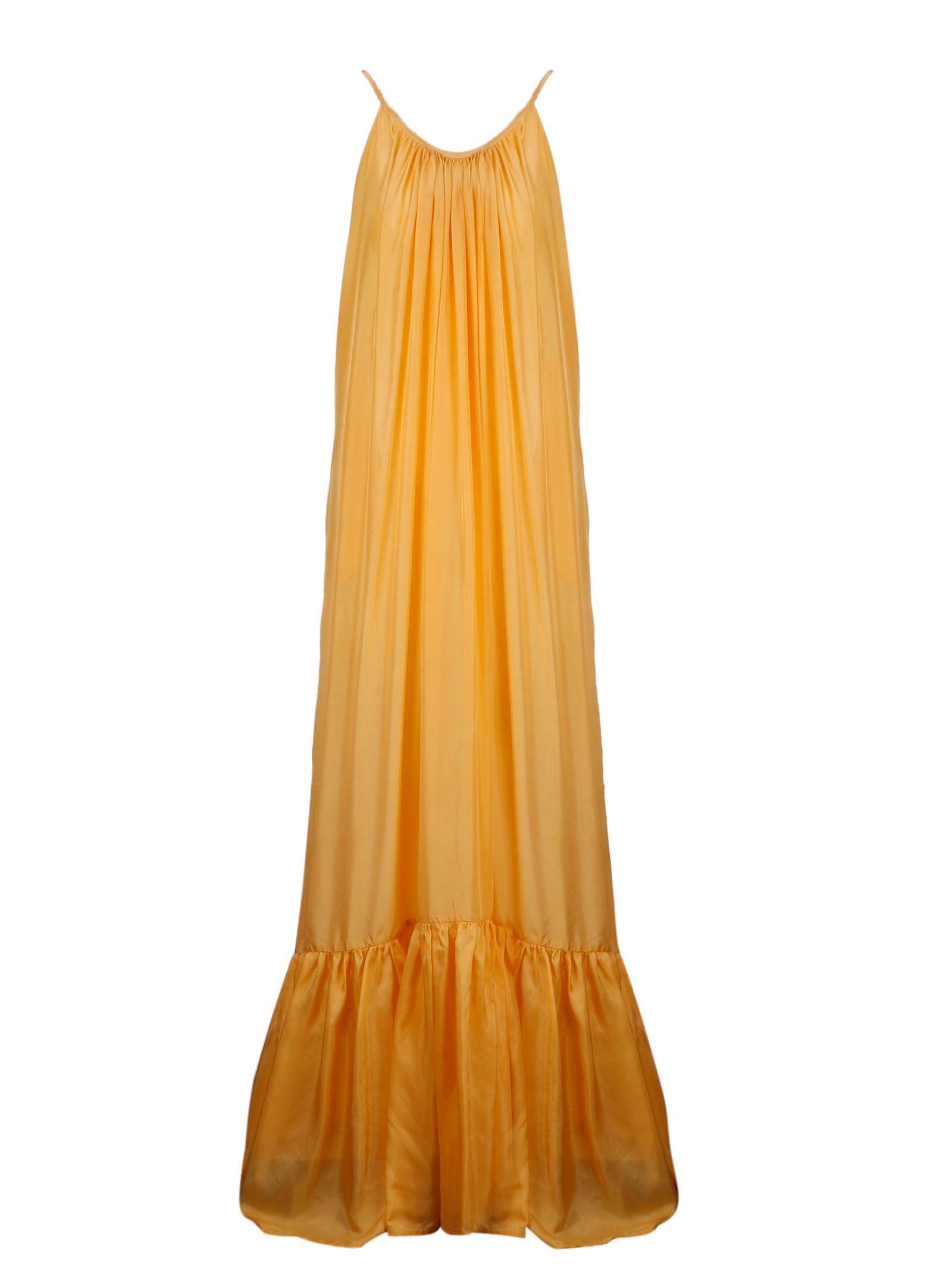 Kalita Orange Silk Dress - Save 41% - Lyst