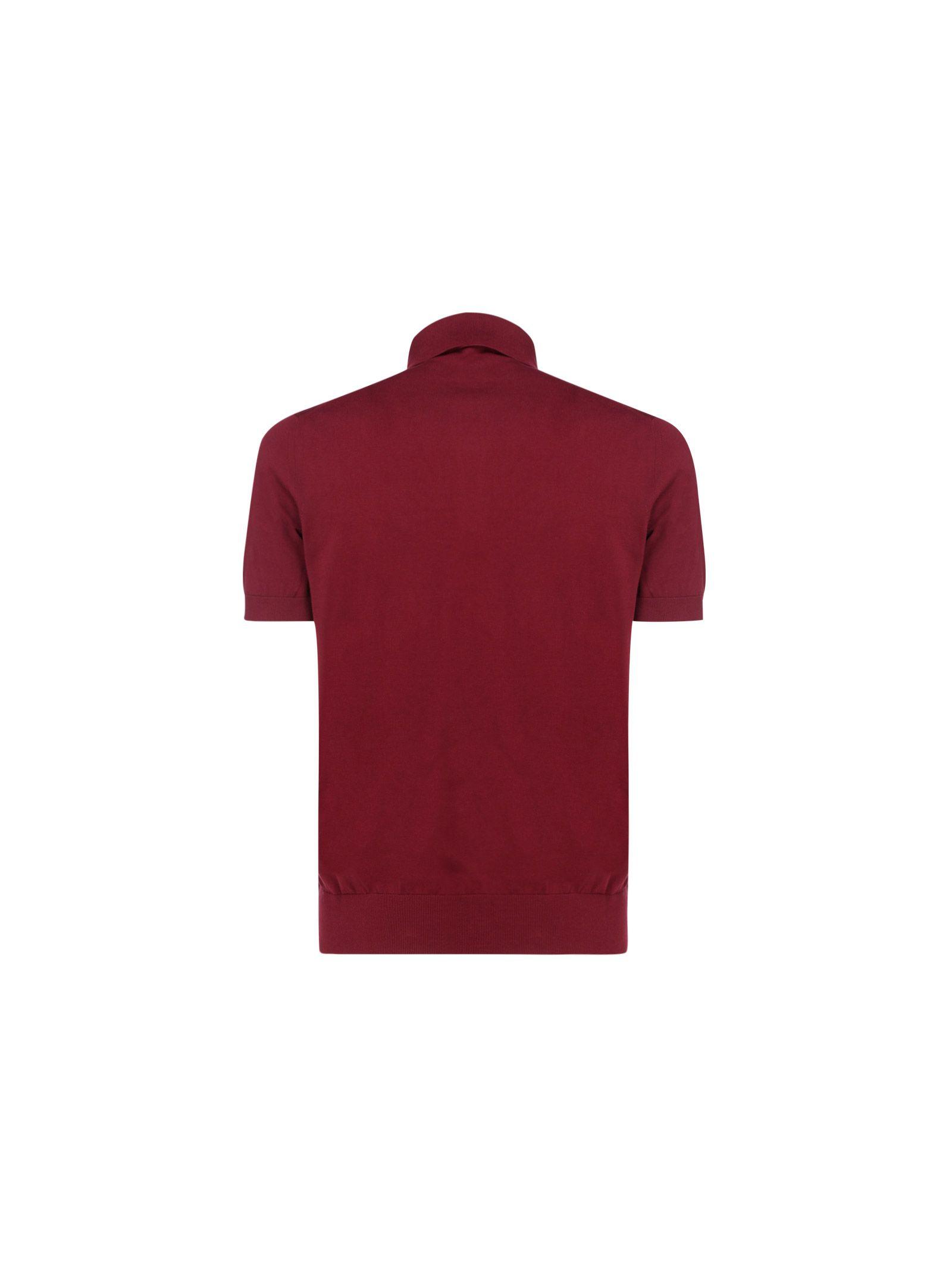 prada polo red logo