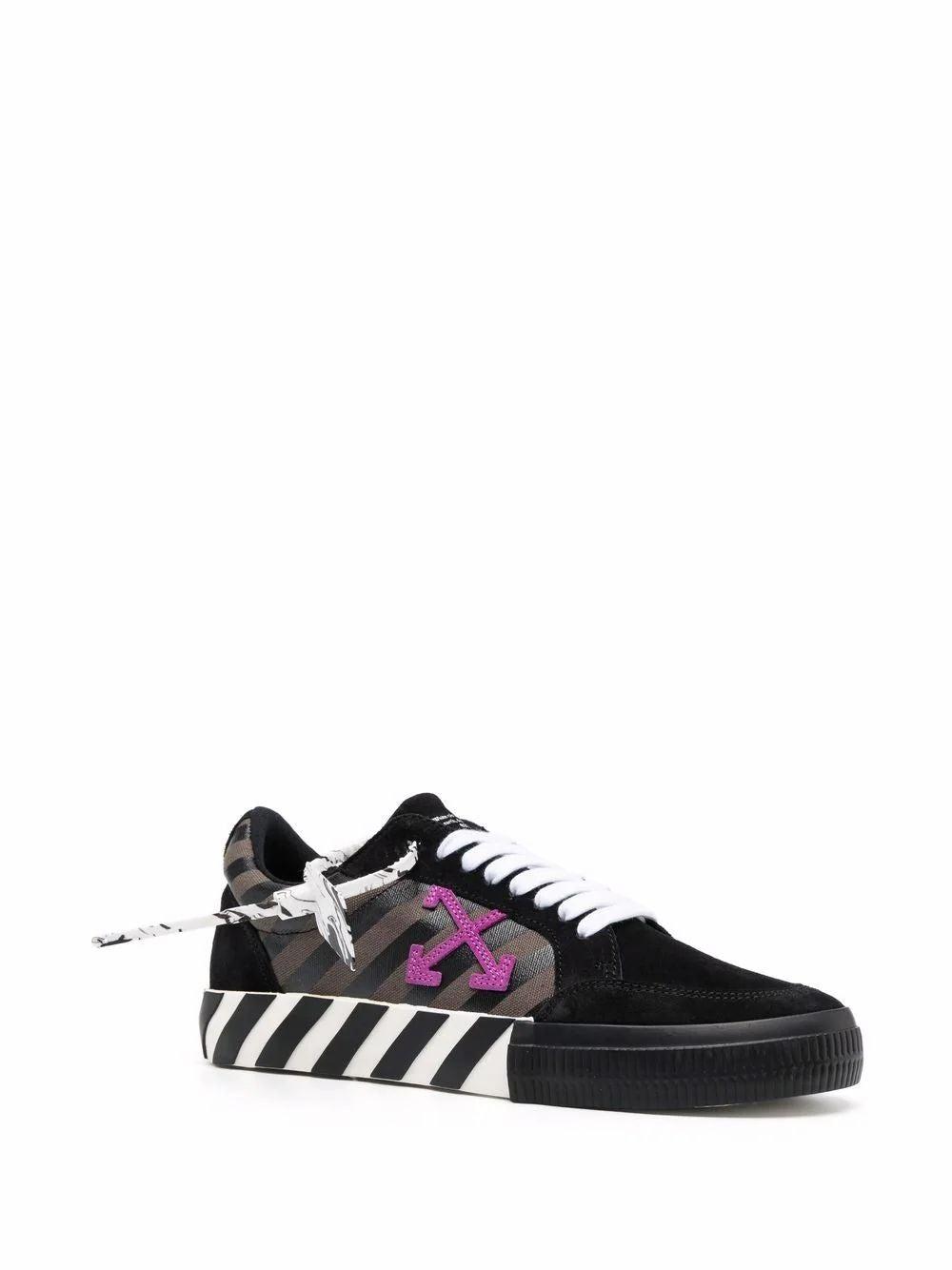 Off-White c/o Virgil Abloh Leather White Sneakers Black for Men Save 50% - Lyst
