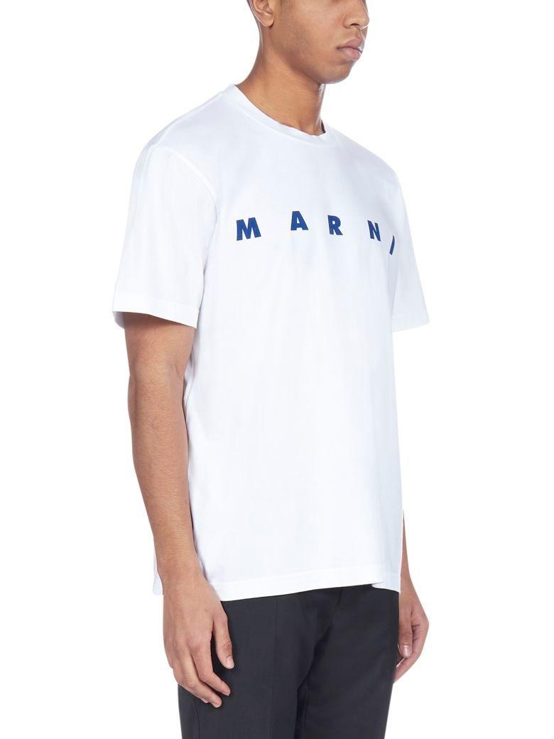 Marni Cotton Tshirt in White for Men Save 11 Lyst