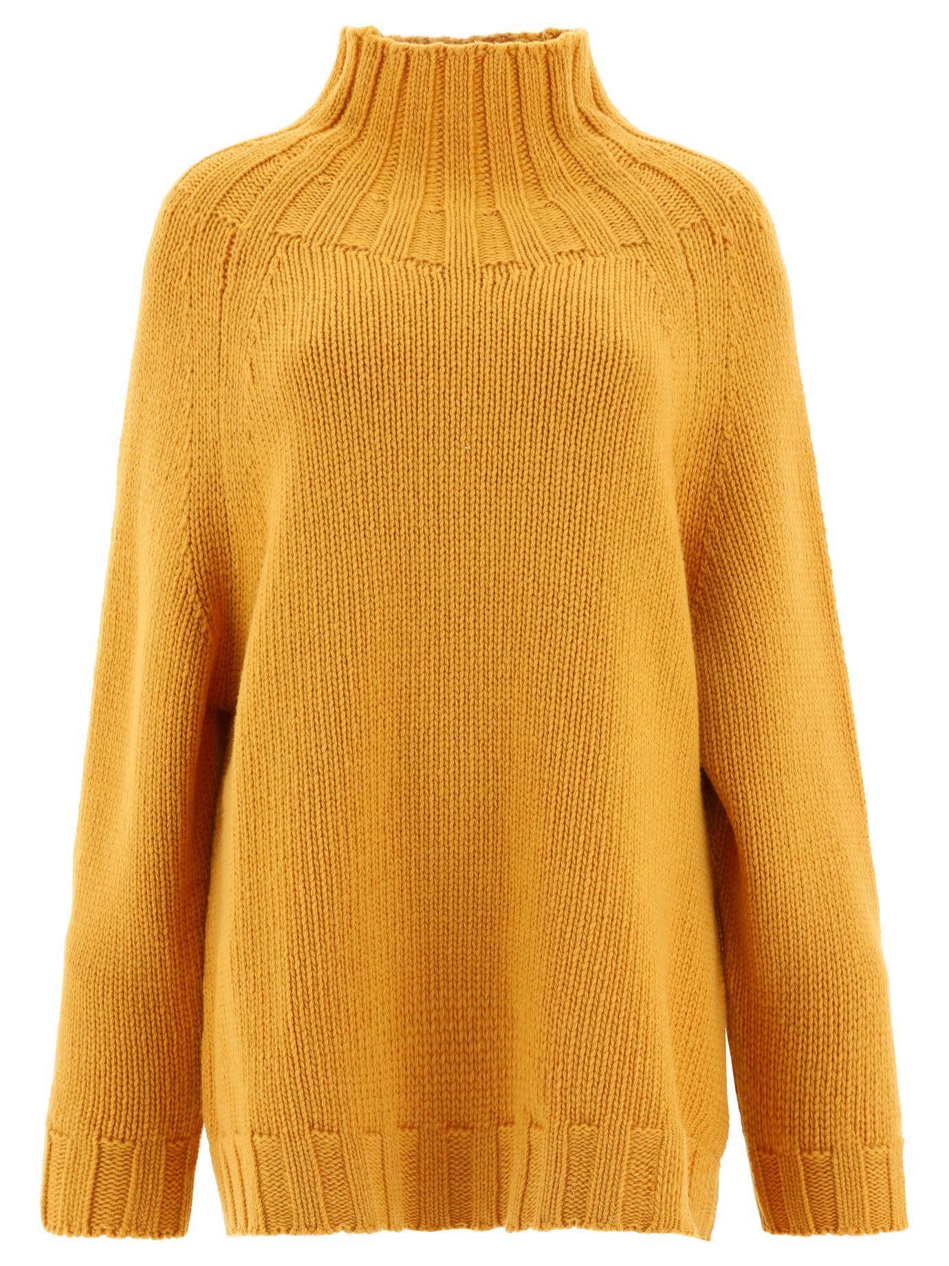 Damen Bekleidung Pullover und Strickwaren Pullover Aspesi Andere materialien pullover in Orange 