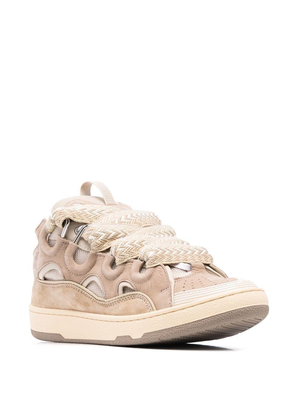 lanvin beige sneakers