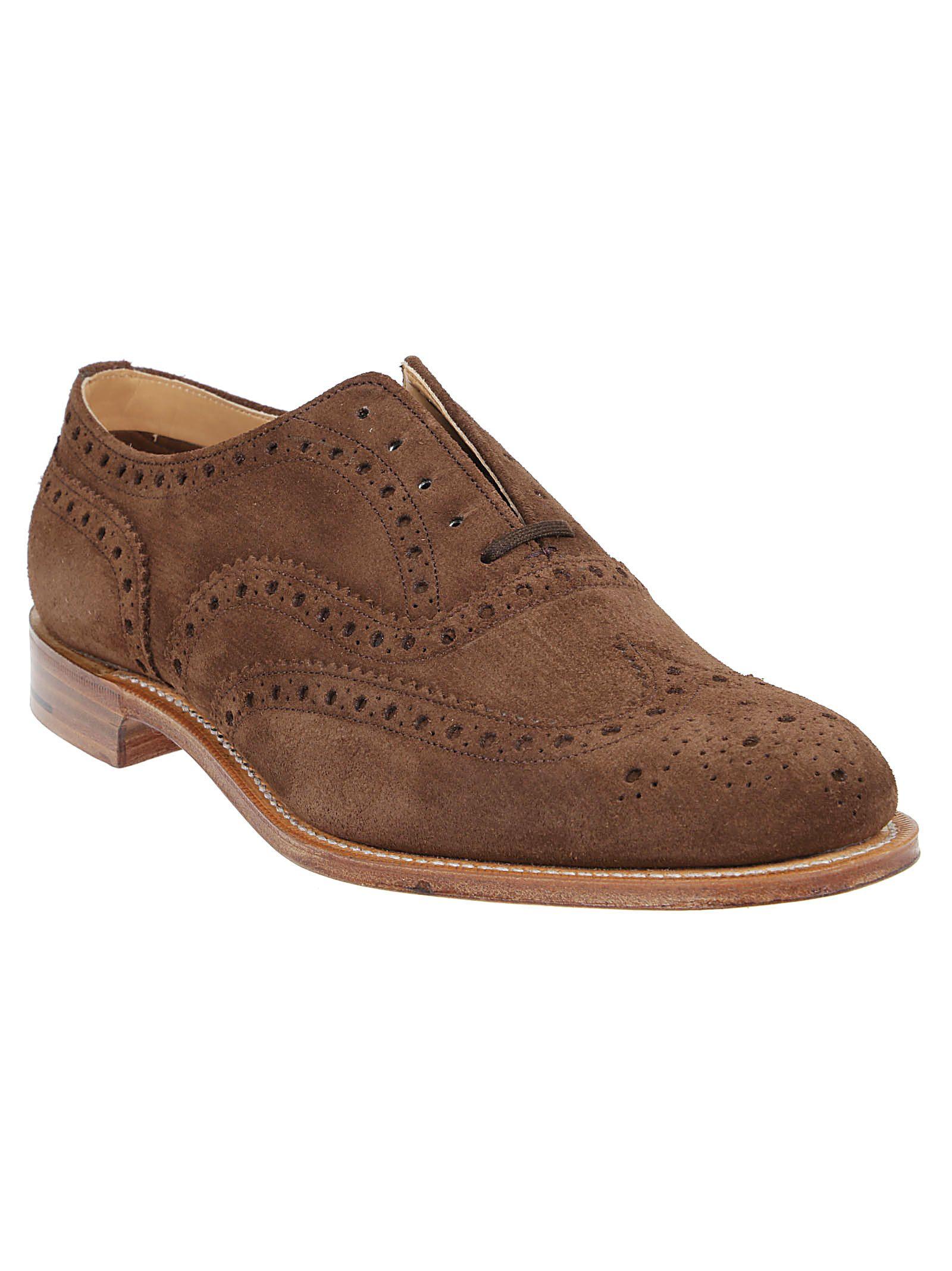 Church's Suede Laceup Shoes in Brown for Men Lyst