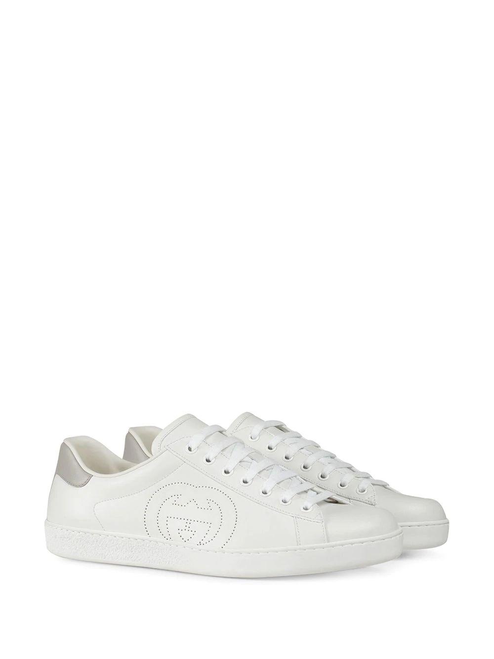gucci sneakers black and white