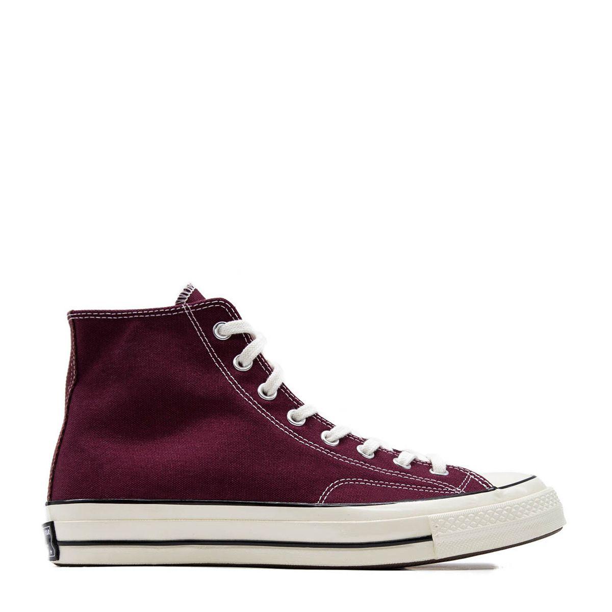 Converse Burgundy Fabric Hi Top Sneakers in Purple for Men Lyst