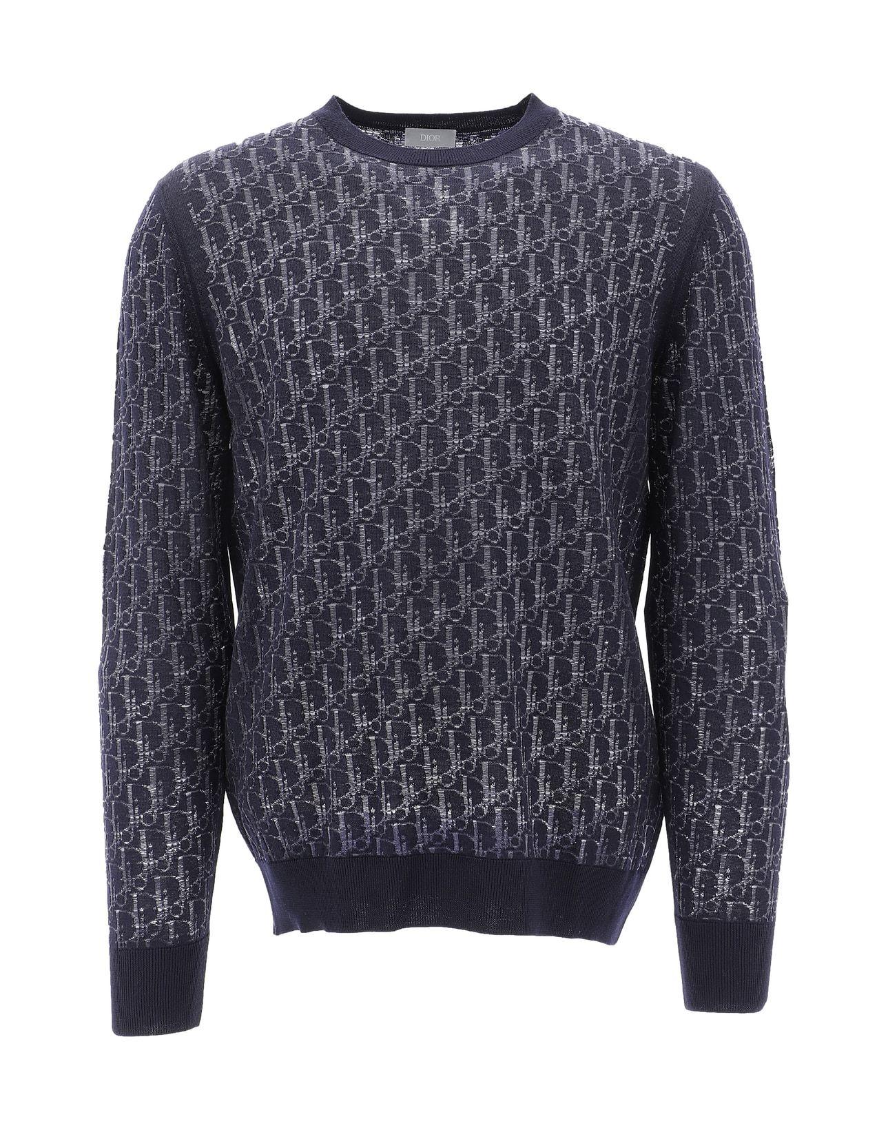 dior jumper blue