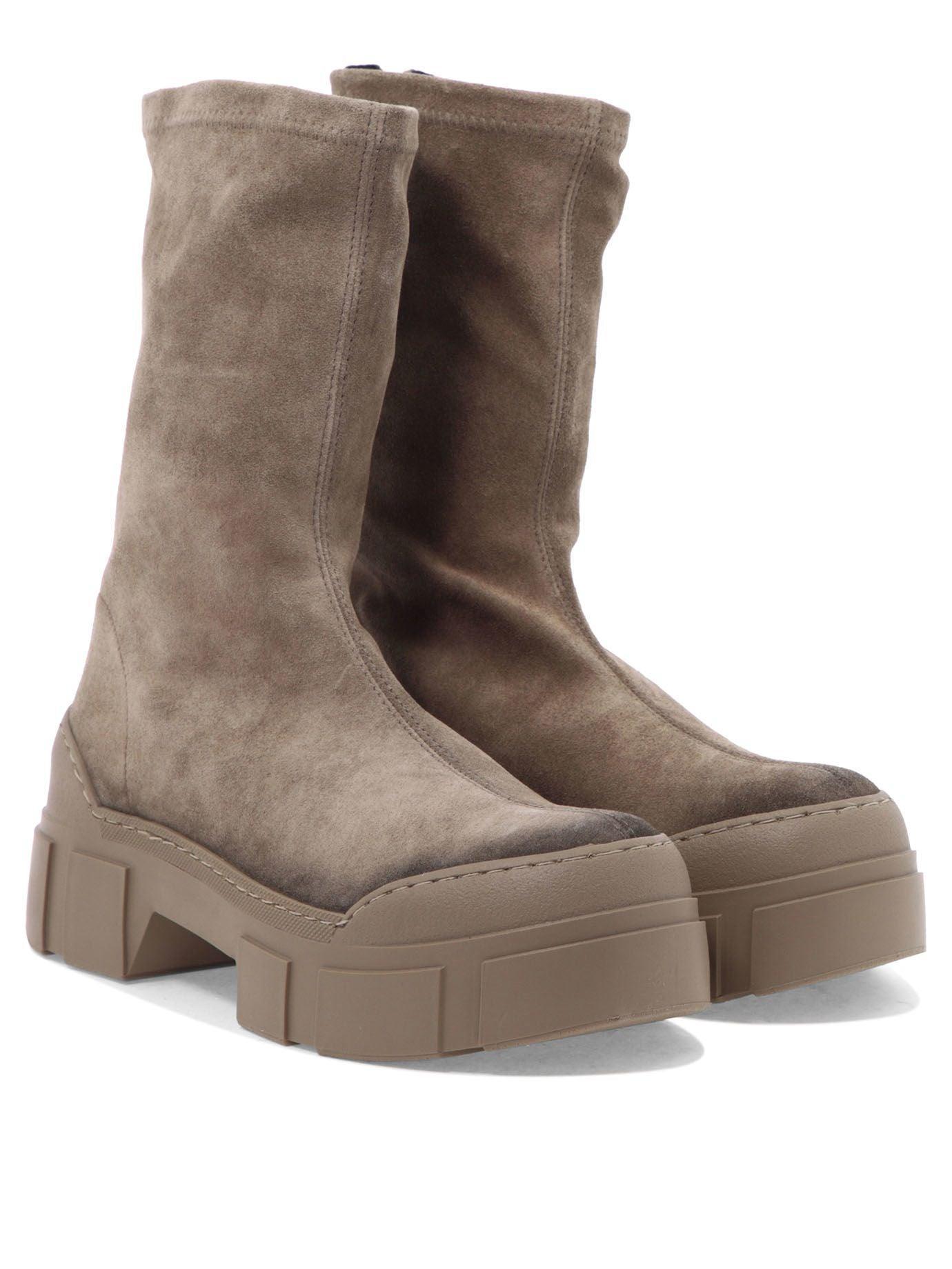 Vic Matié Ankle Boots in Brown | Lyst