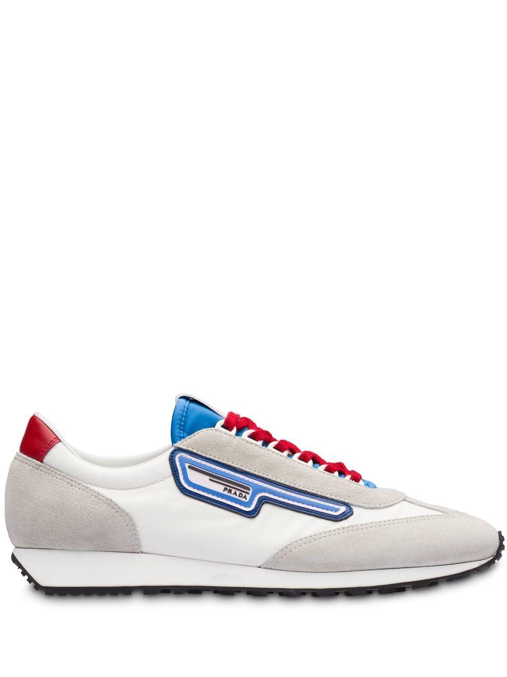 grey prada trainers