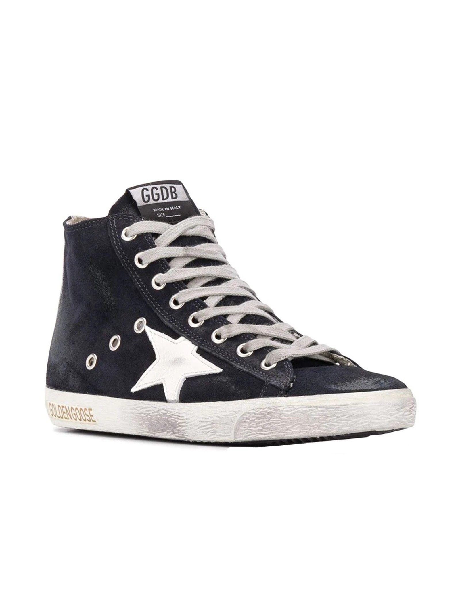 Golden Goose Deluxe Brand Leather Sneakers in Black - Lyst