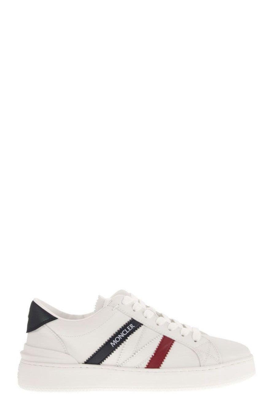 Moncler Rubber Sneakers in White | Lyst