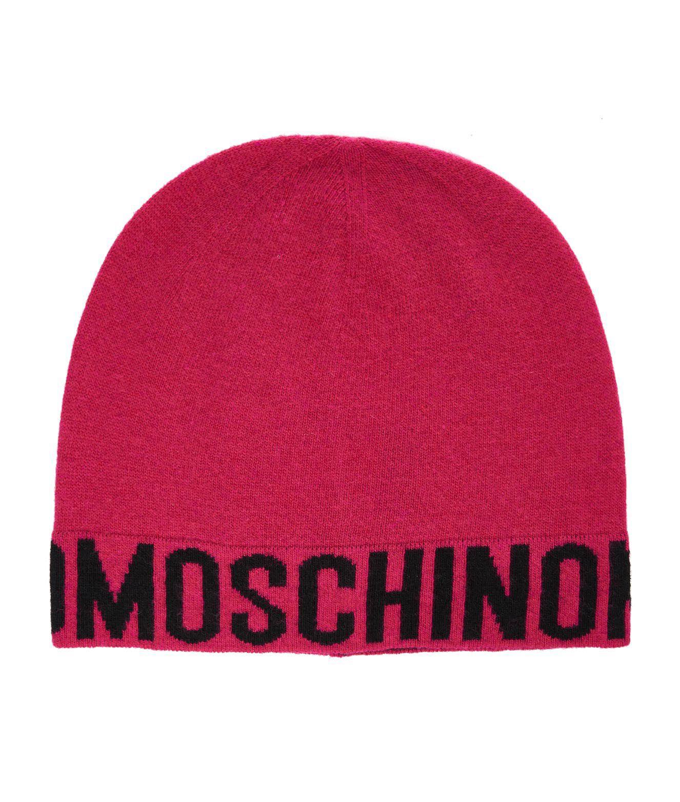 Moschino Hat in Red | Lyst