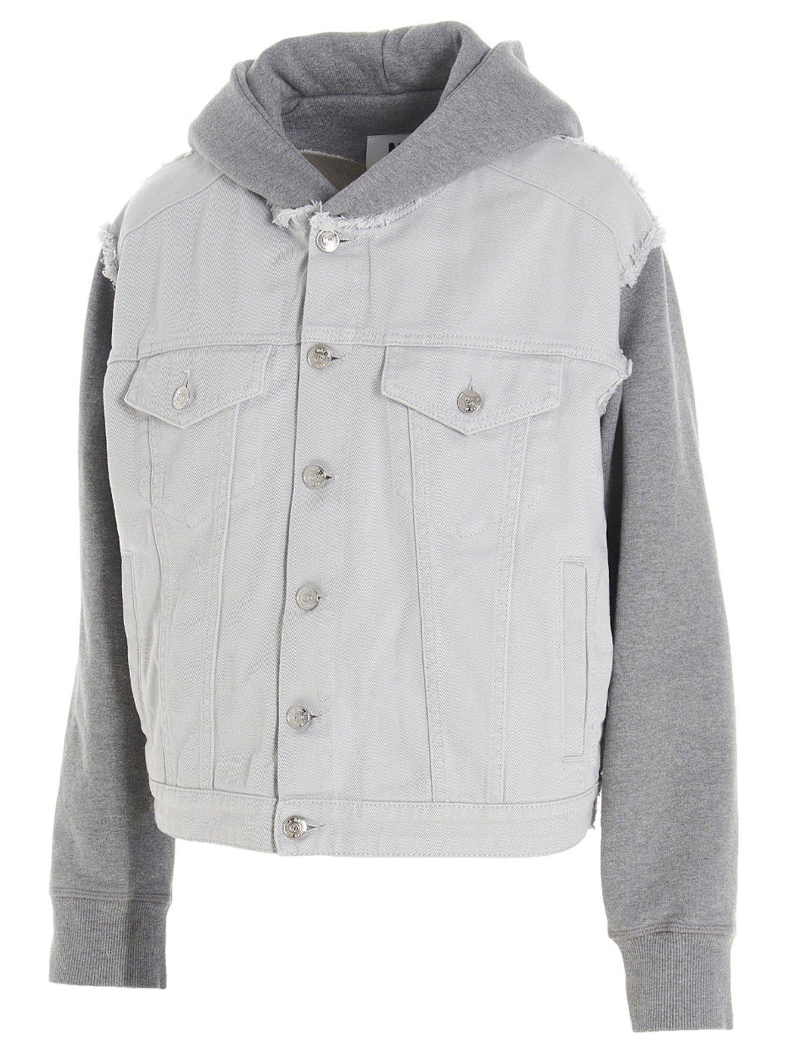 Maison Margiela Cotton Other Materials Outerwear Jacket in Grey (Gray ...