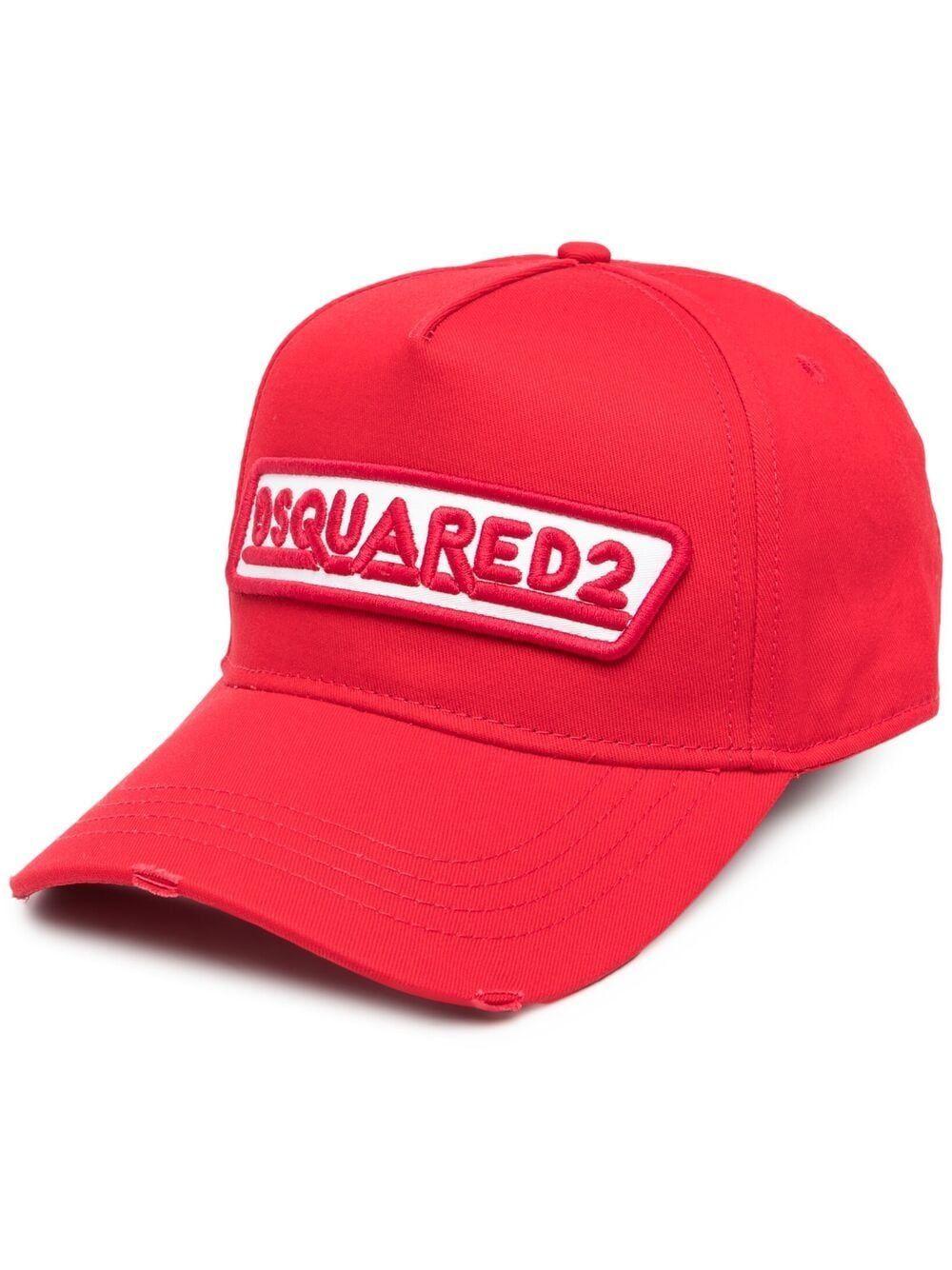 DSquared² Cotton Logo Baseball Cap in 