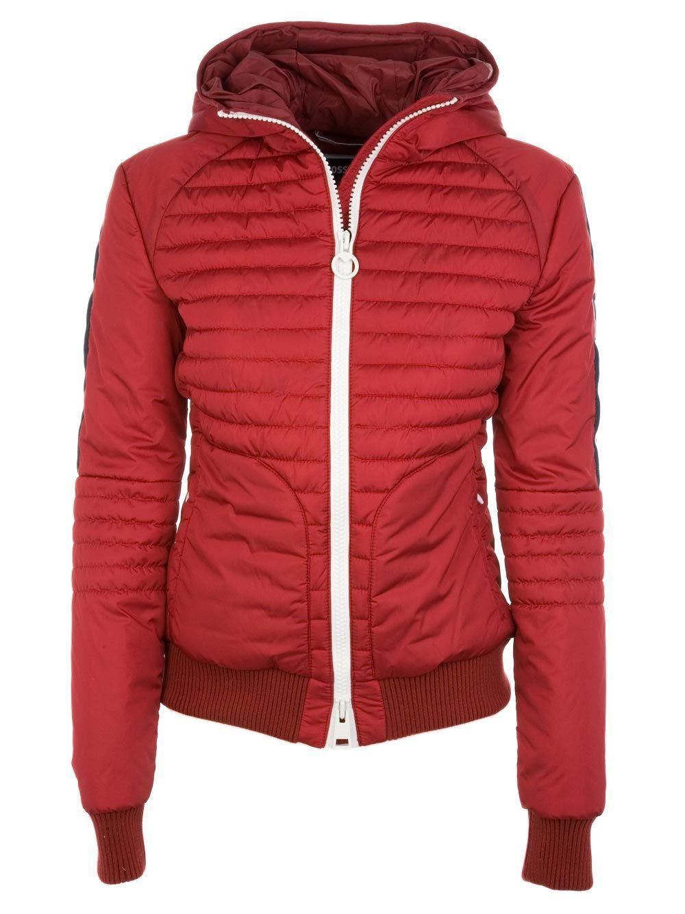 Rossignol Synthetic Red Polyamide Down Jacket - Lyst