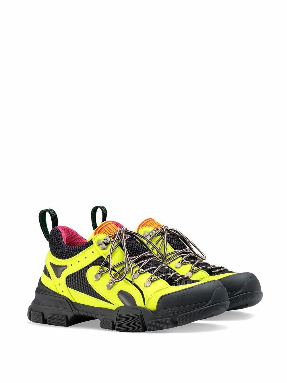 Gucci Canvas Flashtrek Sneaker for Men - Lyst