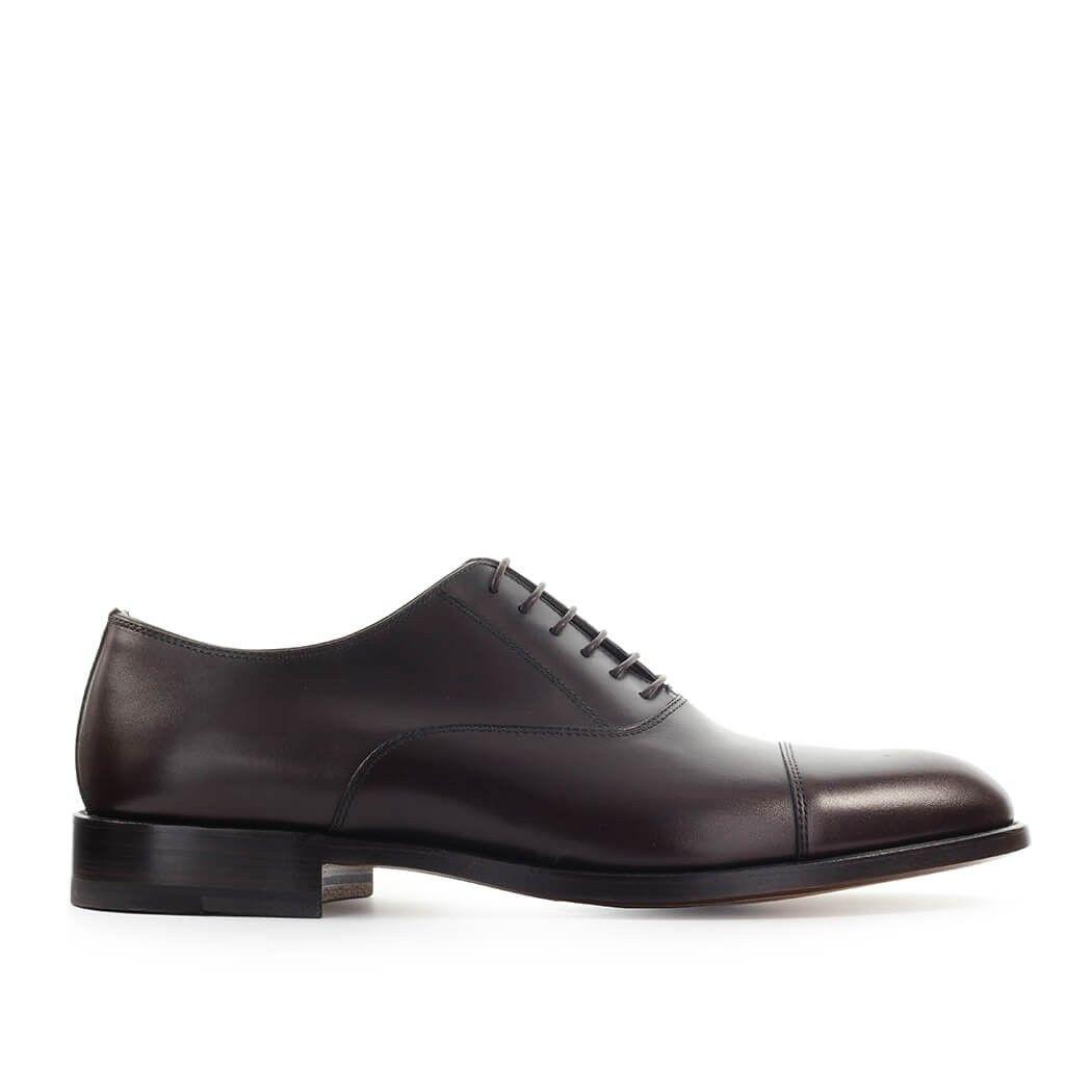 Moreschi Brown Leather Lace-up Shoes for Men - Lyst