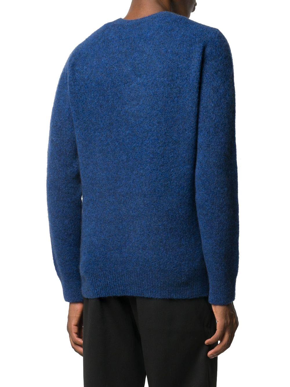 A.P.C. Wool Sweater in Blue for Men - Lyst