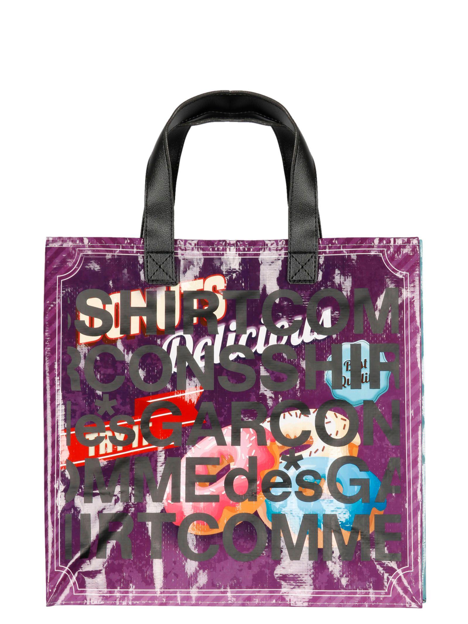 comme des garçons x gucci tote