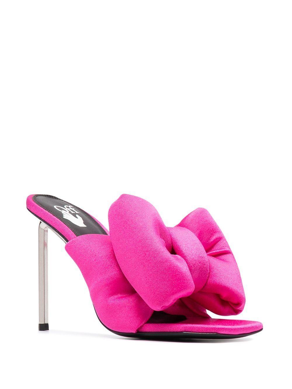 Off-White c/o Virgil Abloh Sandals Fuchsia | Lyst