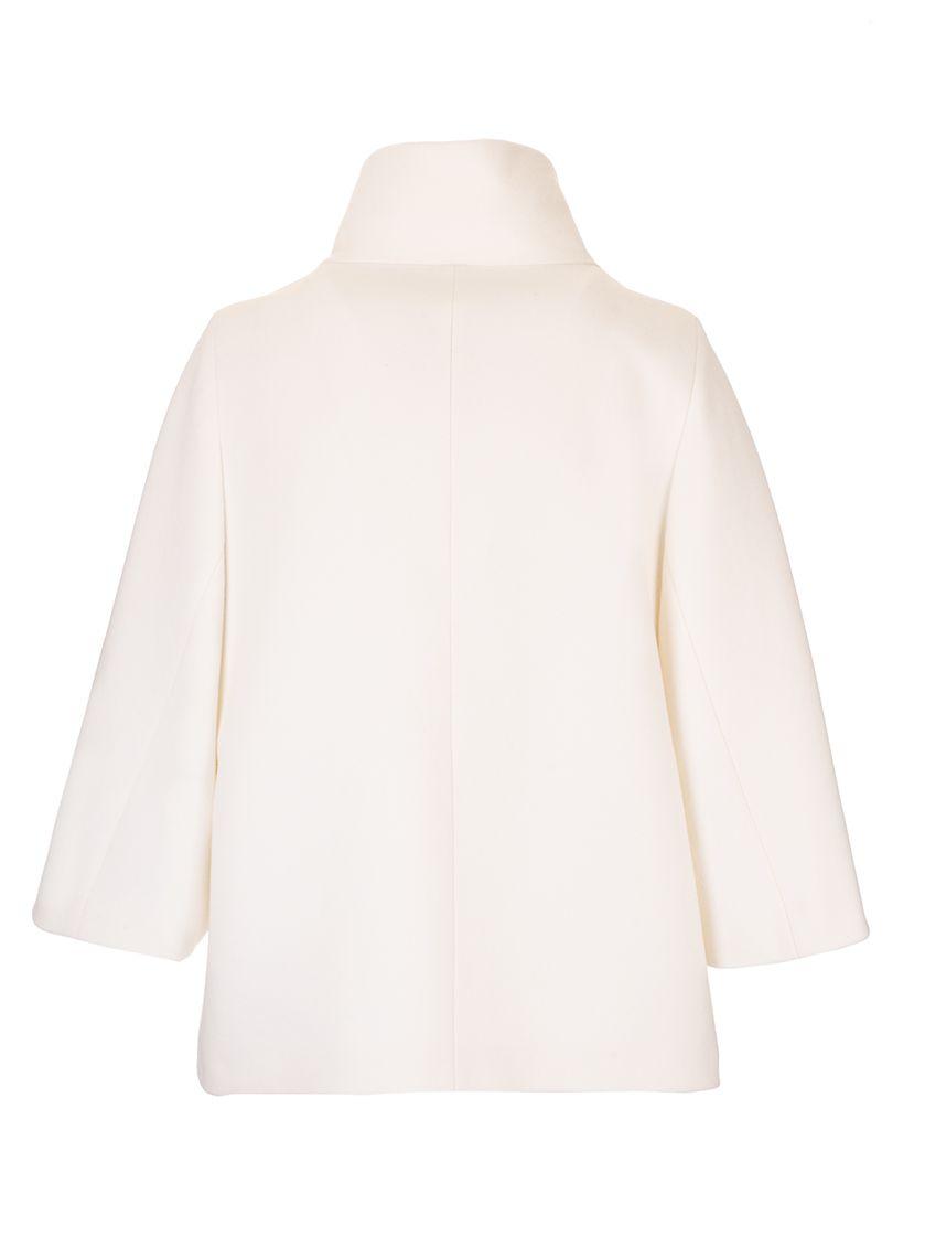 Fay Wool Jacket in White Lyst