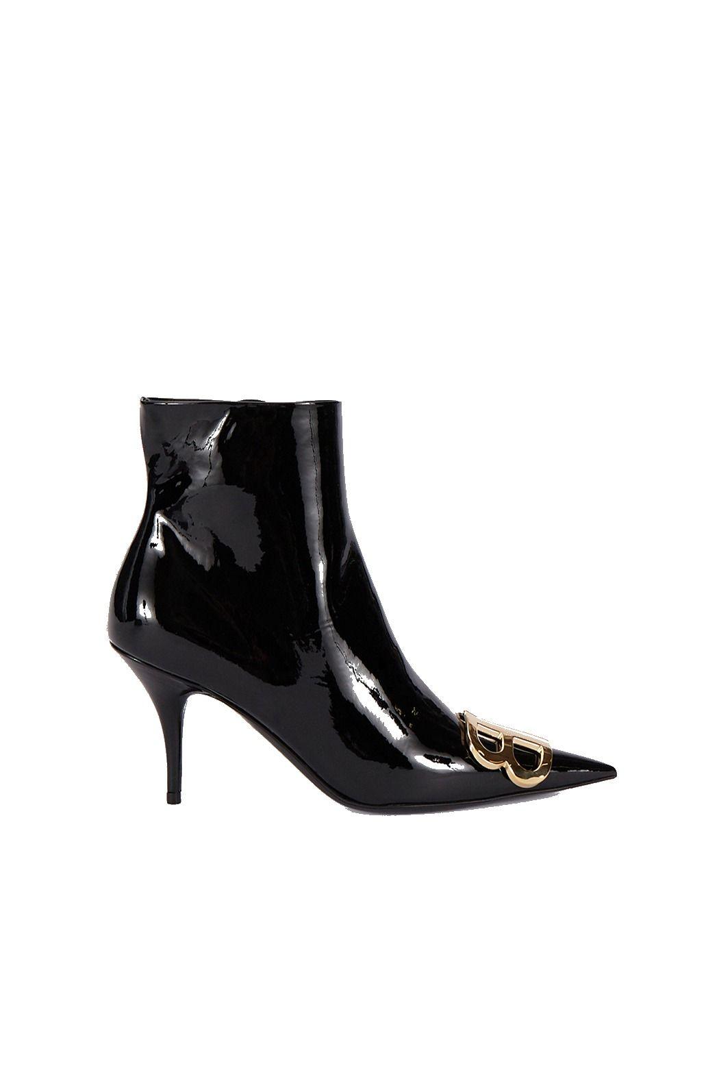 balenciaga bb patent leather pumps