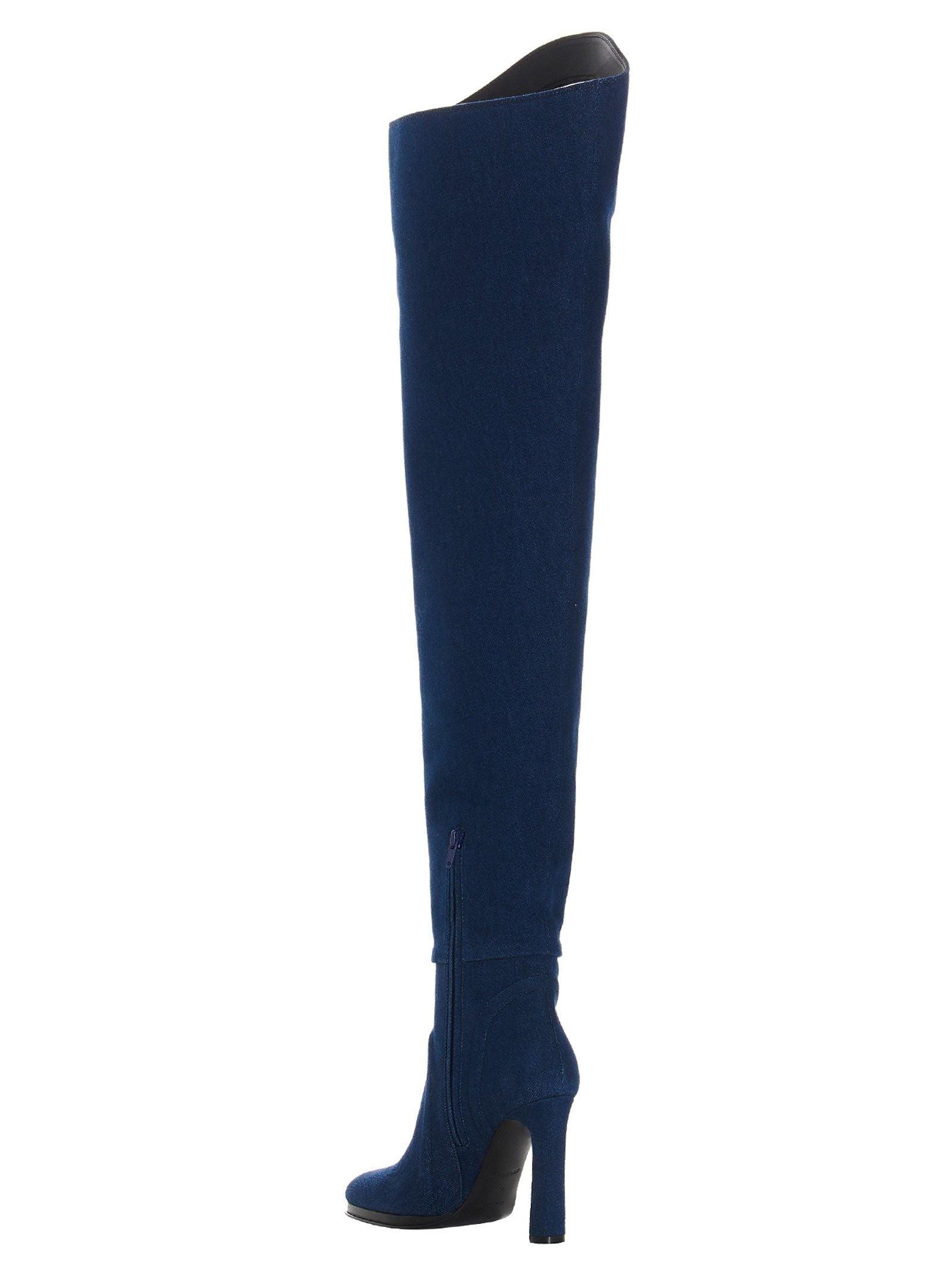 Burberry Cotton Boots in Blue - Save 32 