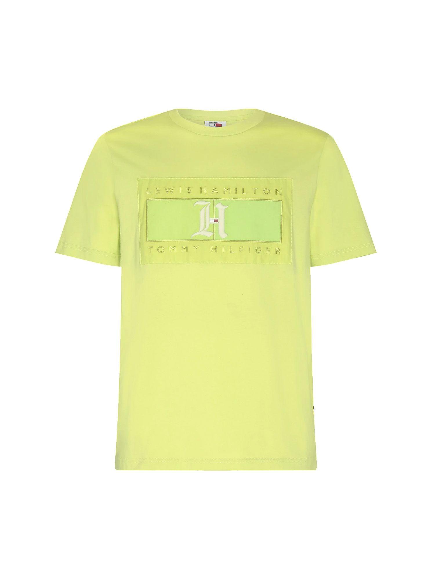 Tommy Hilfiger Cotton Tshirt in Yellow for Men Lyst