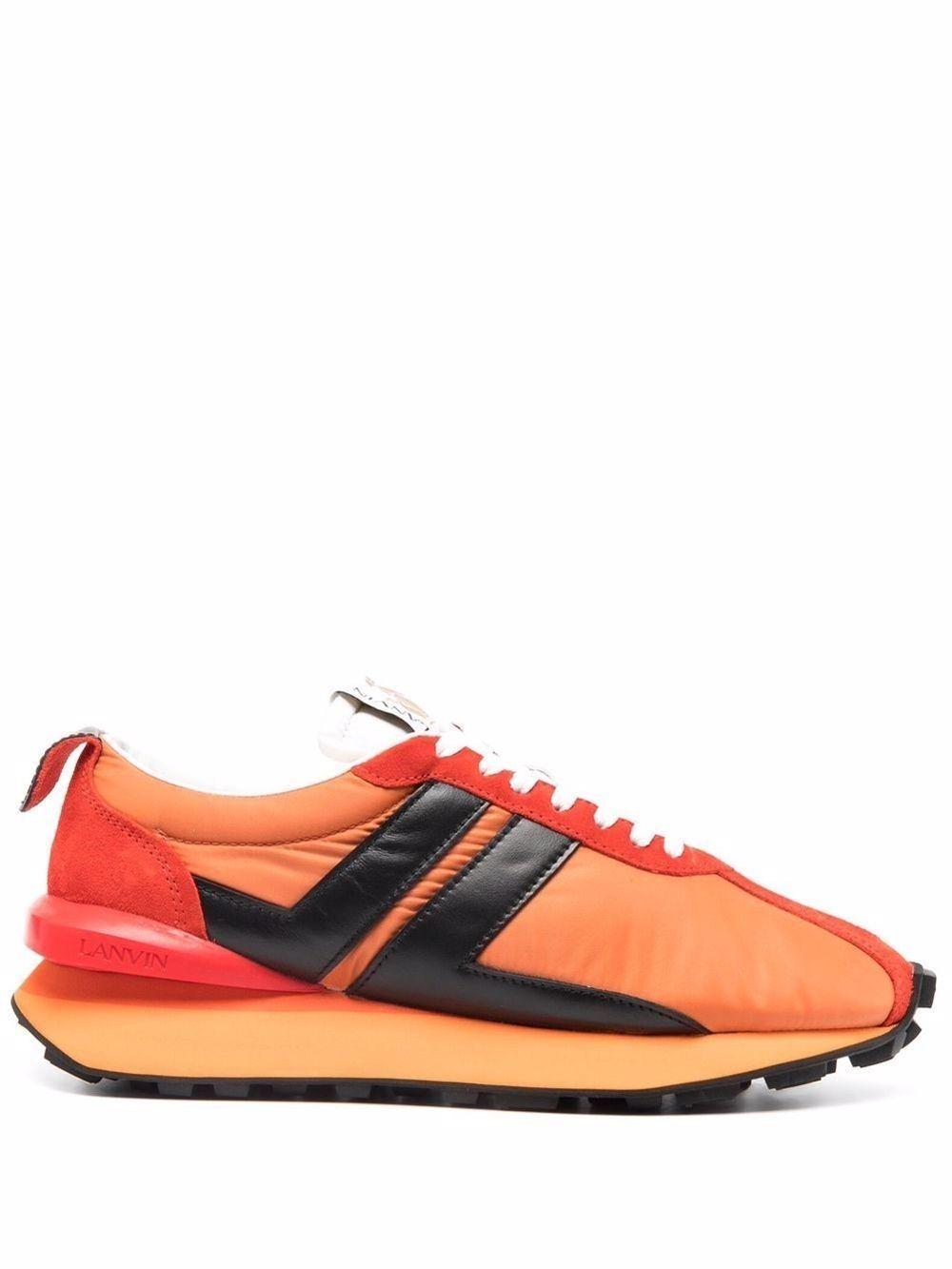 Lanvin Sneakers in Orange for Men | Lyst