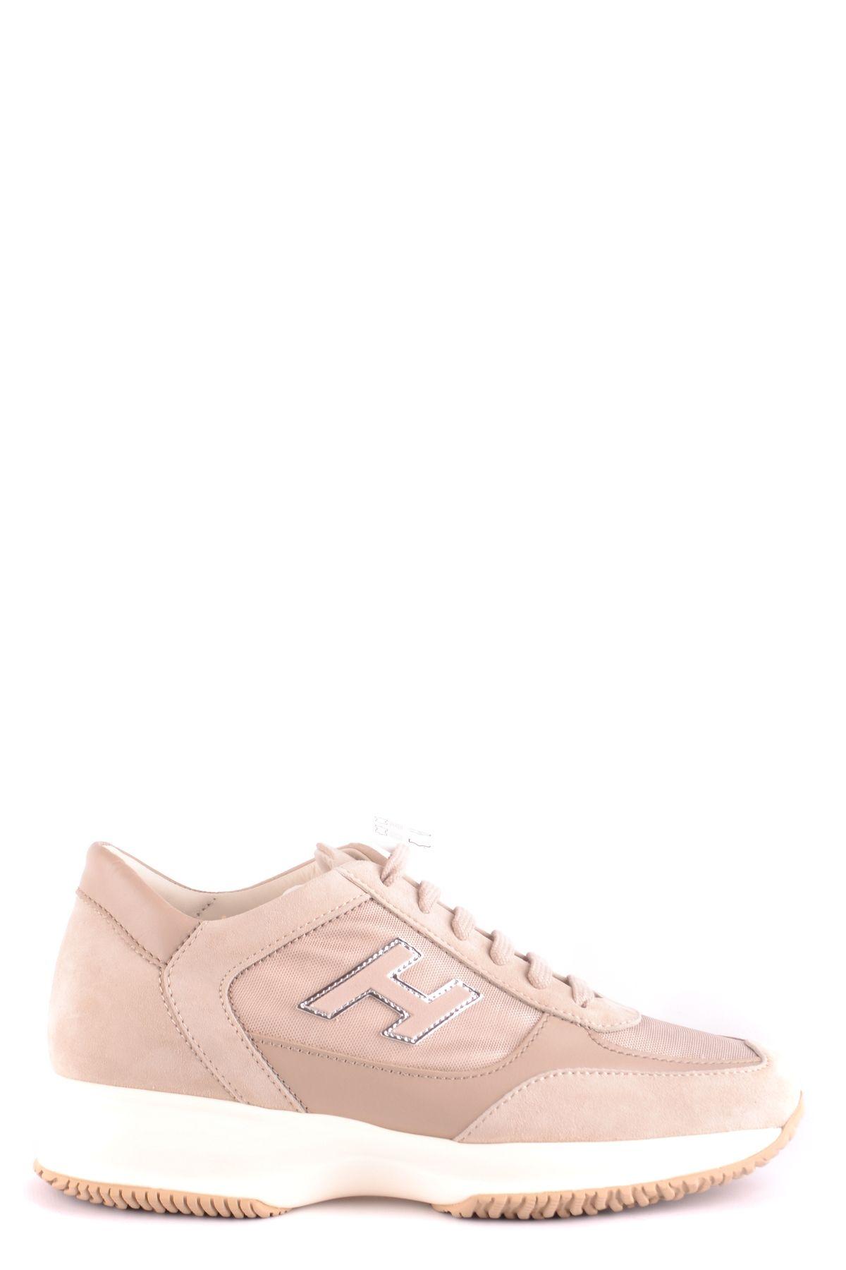 Hogan Beige Leather Sneakers in Natural Lyst