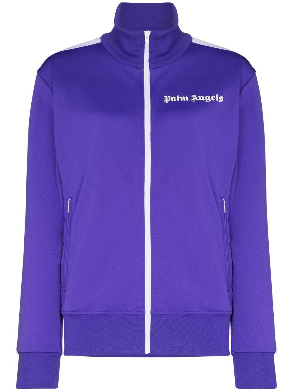 Palm Angels Synthetic Polyester Sweatshirt in Purple for Men - Lyst