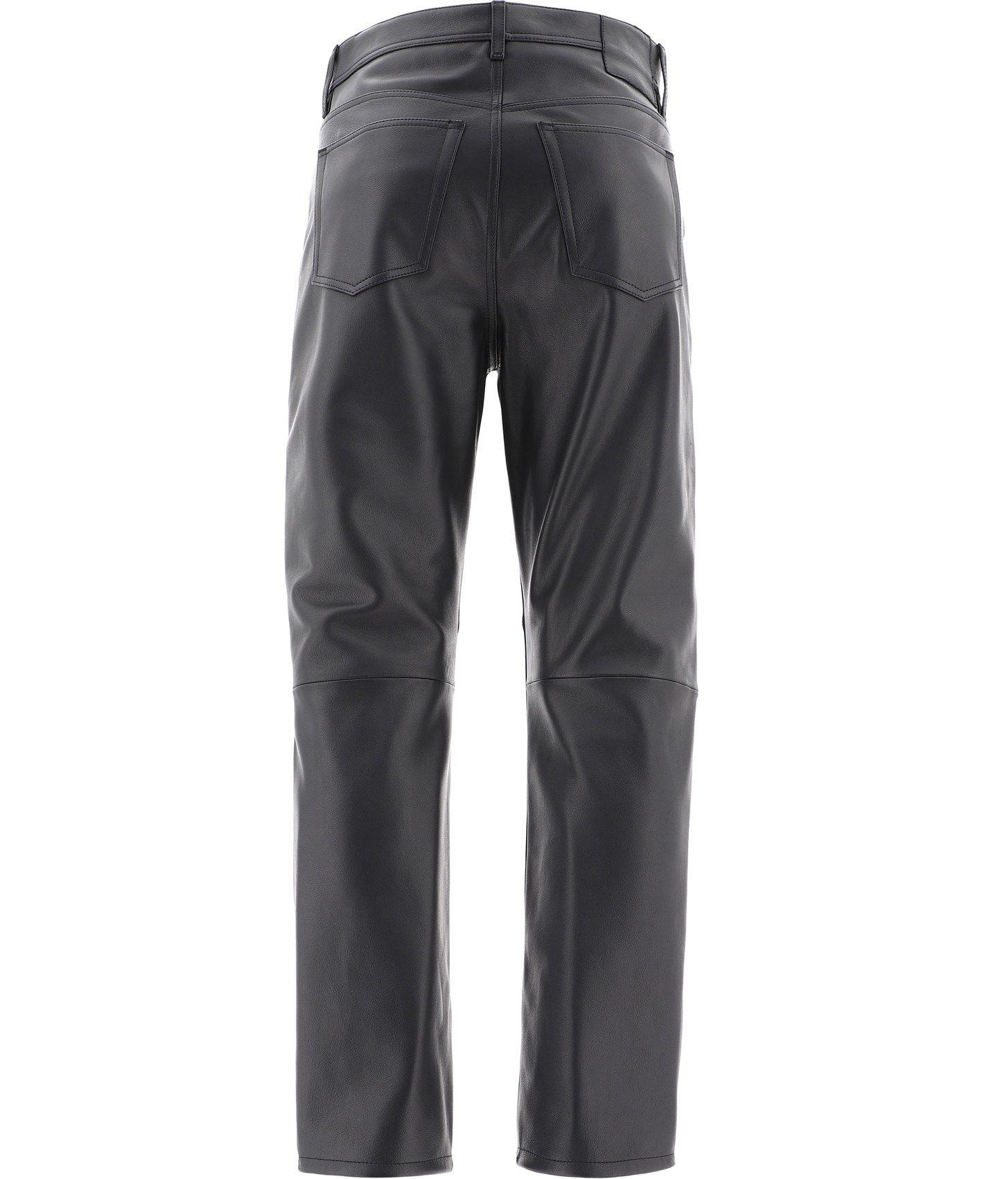 Acne Studios Bk0311 Leather Pants in Black for Men - Lyst