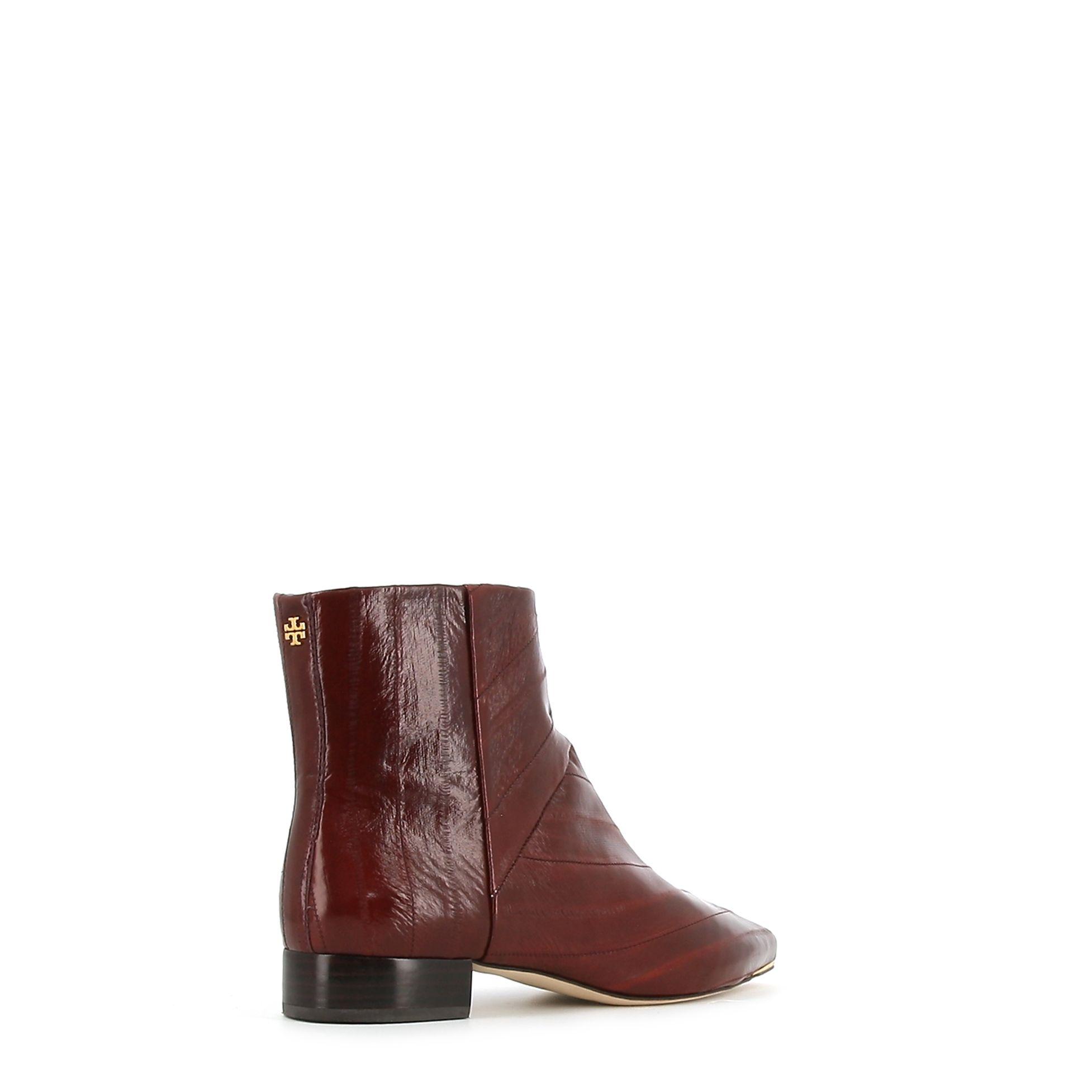 tory burch flat ankle boots