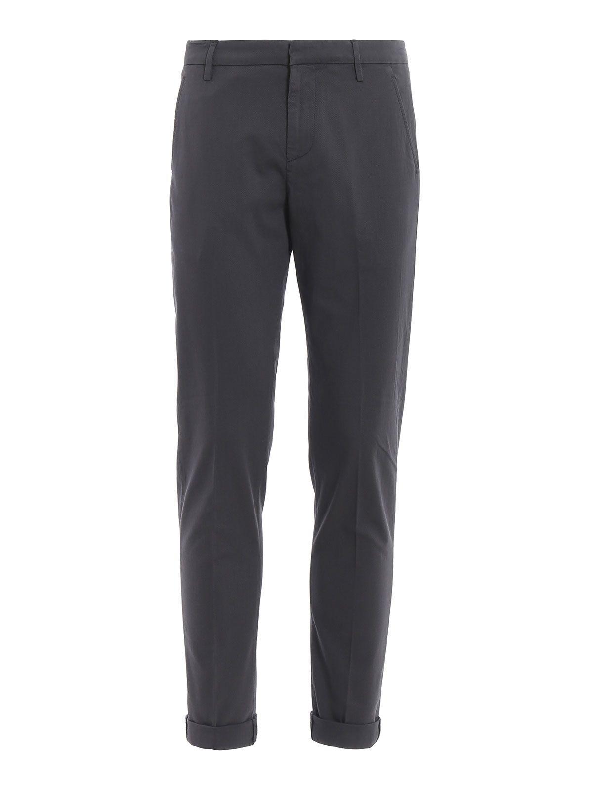 gray cotton pants