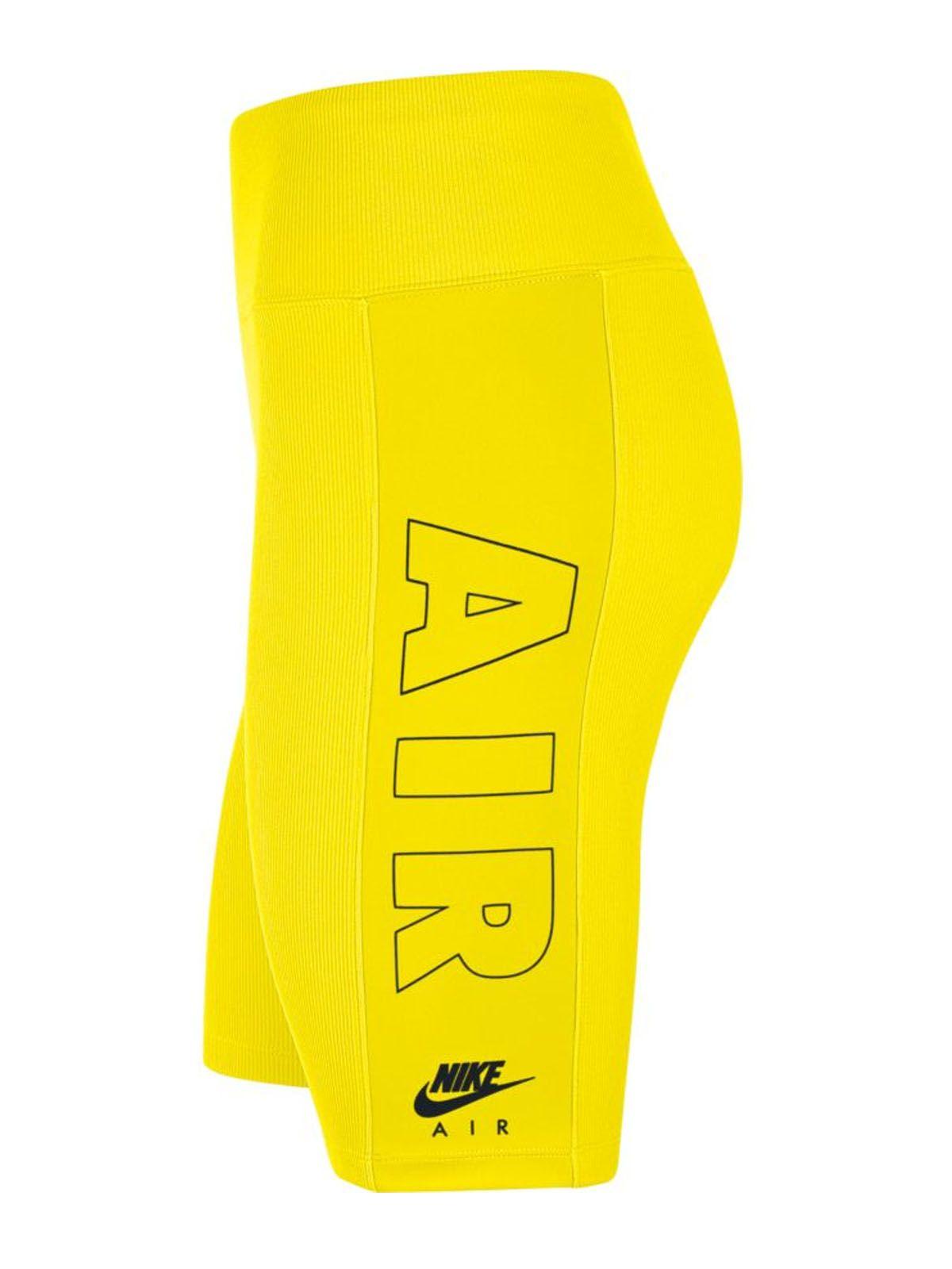 Nike Synthetic Polyester Shorts in Yellow - Lyst